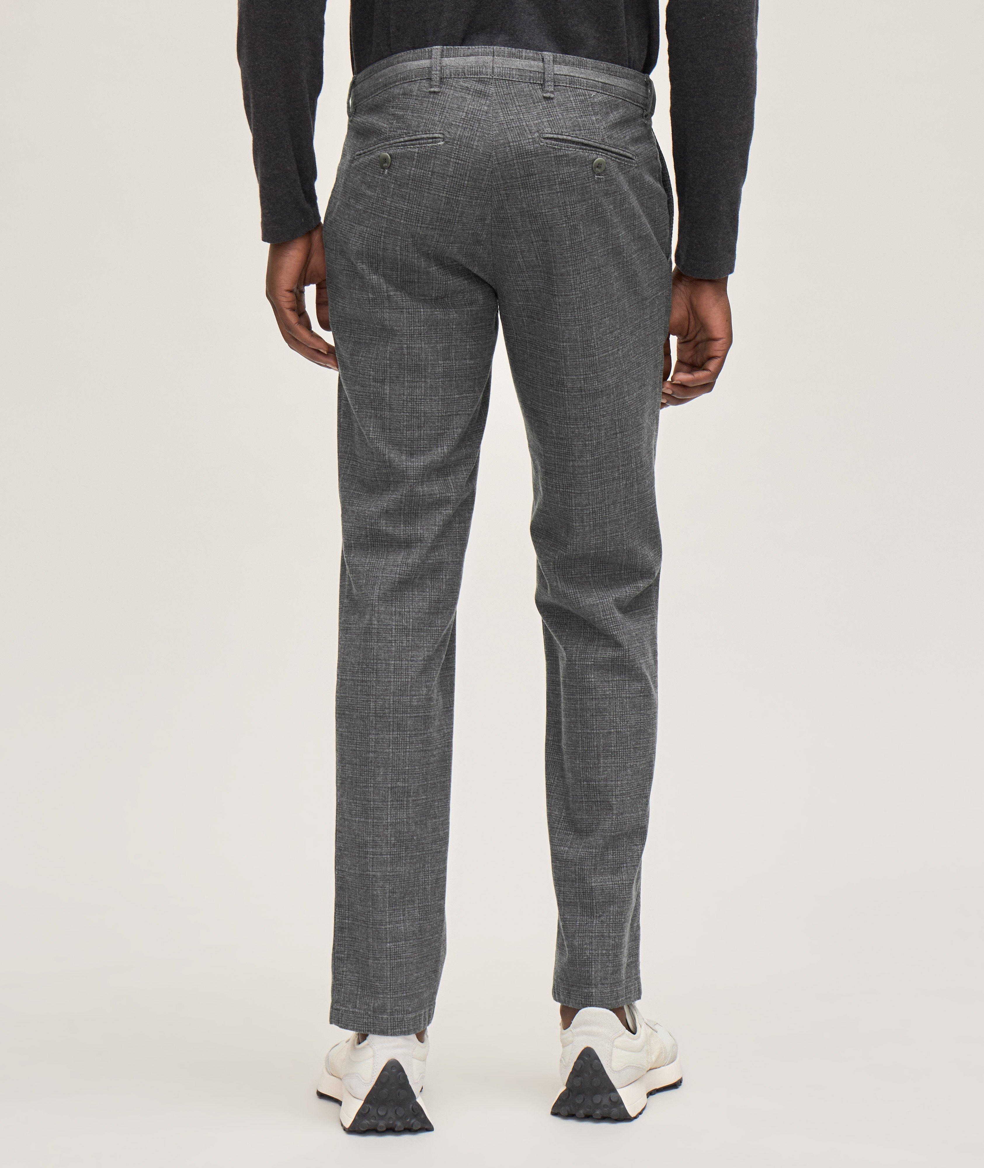 Felix Tonal Check Stretch-Cotton Pants image 2