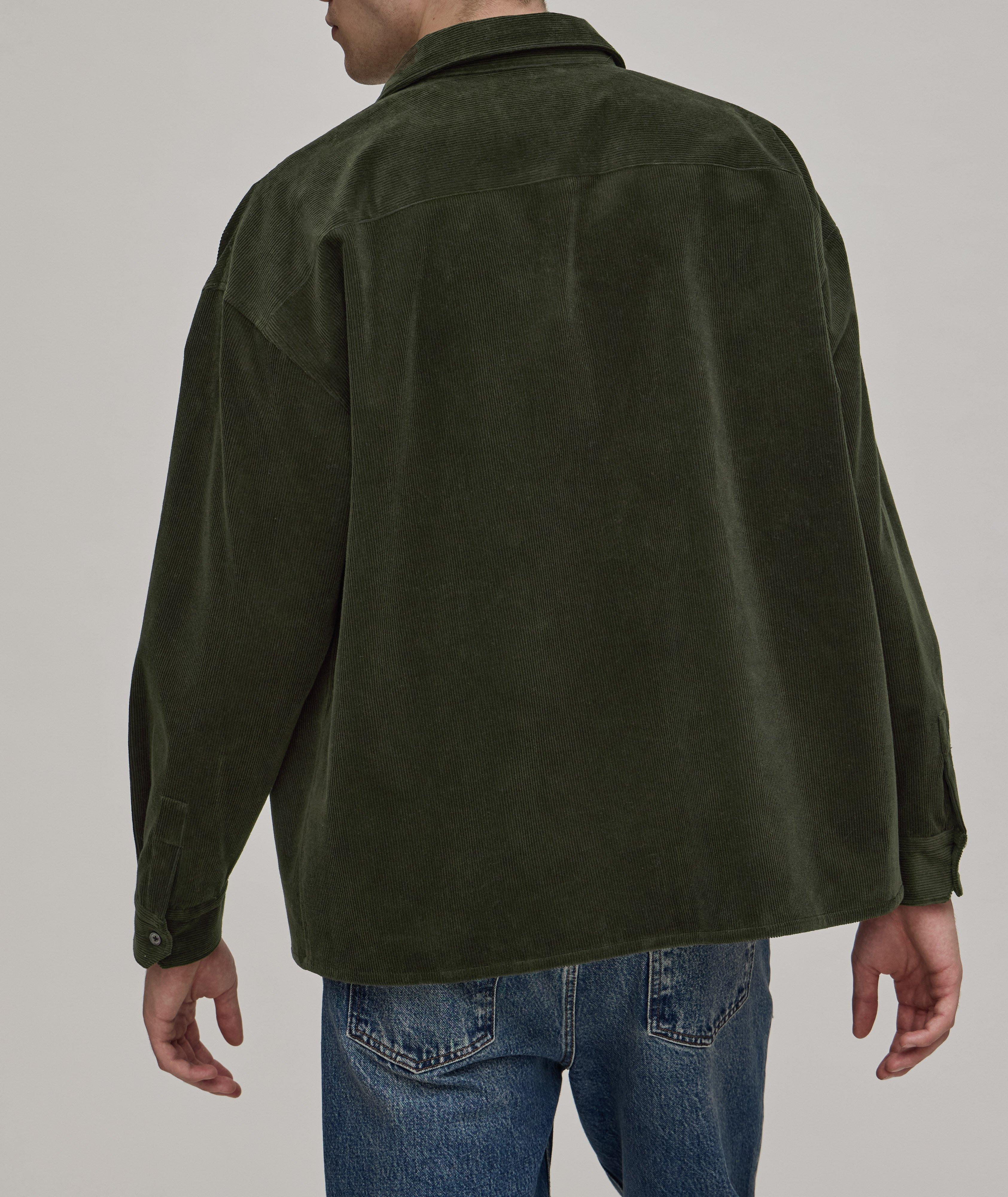 Patch Pocket Corduroy Overshirt image 2