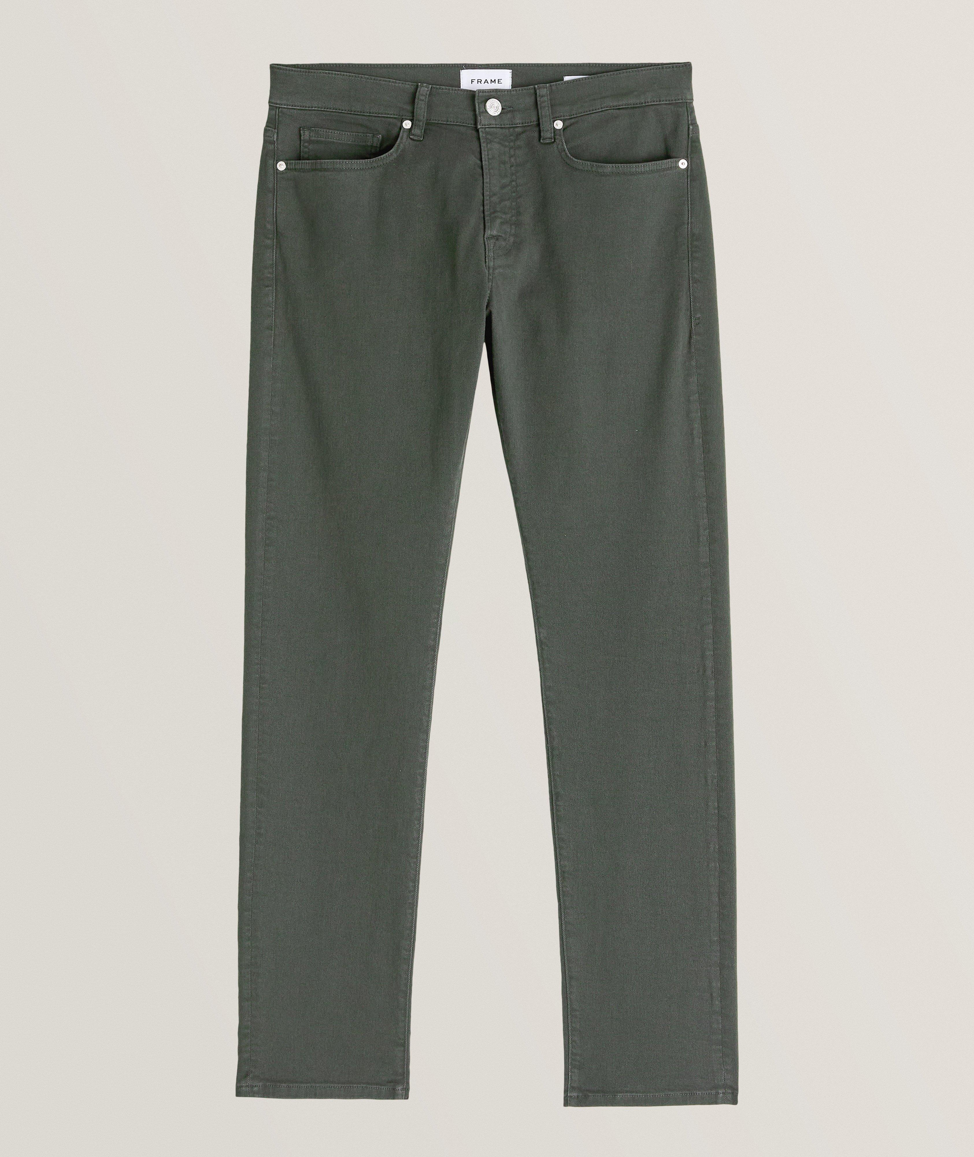 L'Homme Slim Stretch-Cotton Jeans image 0
