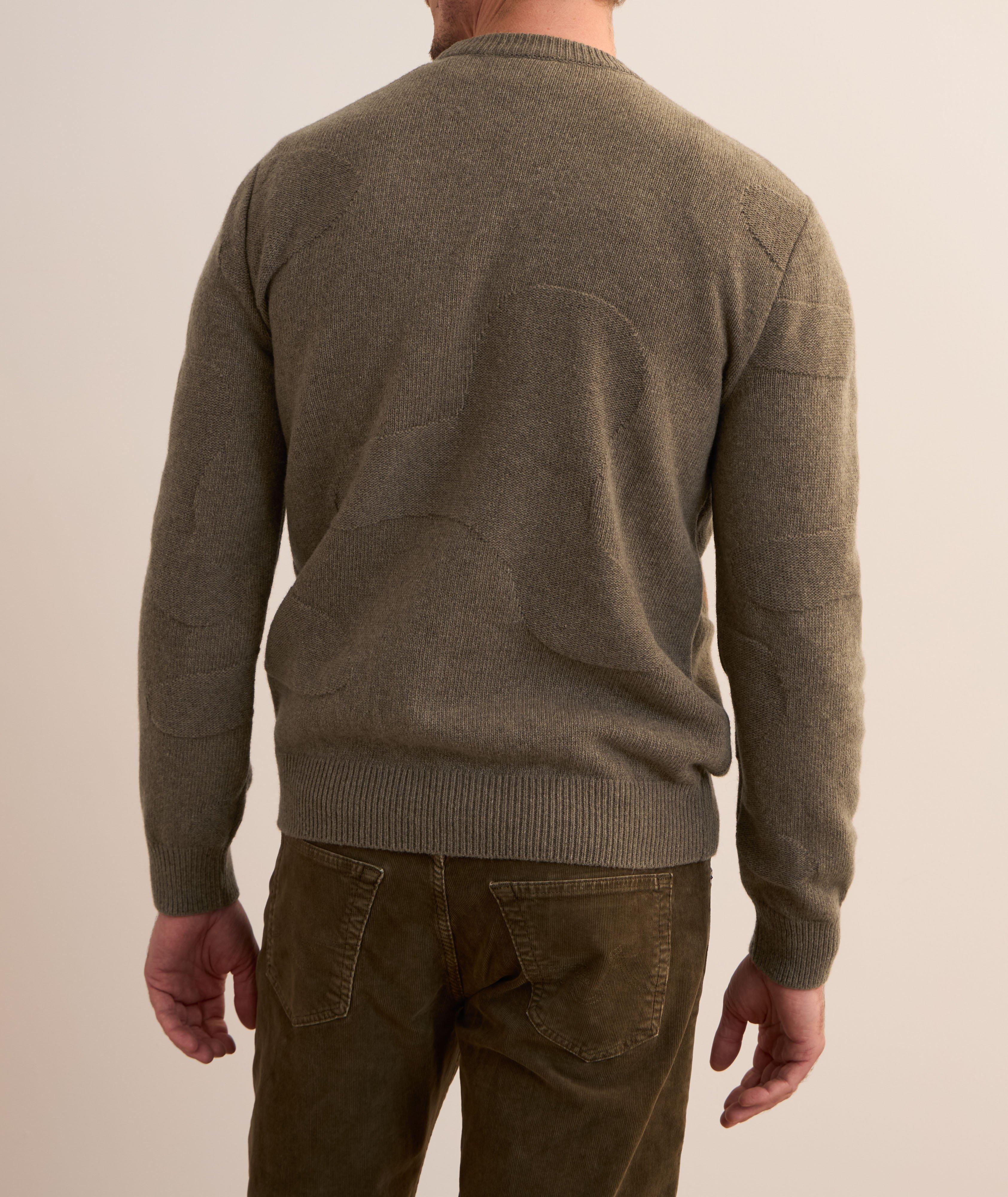 Jacquard Knit Wool-Blend Sweater  image 2