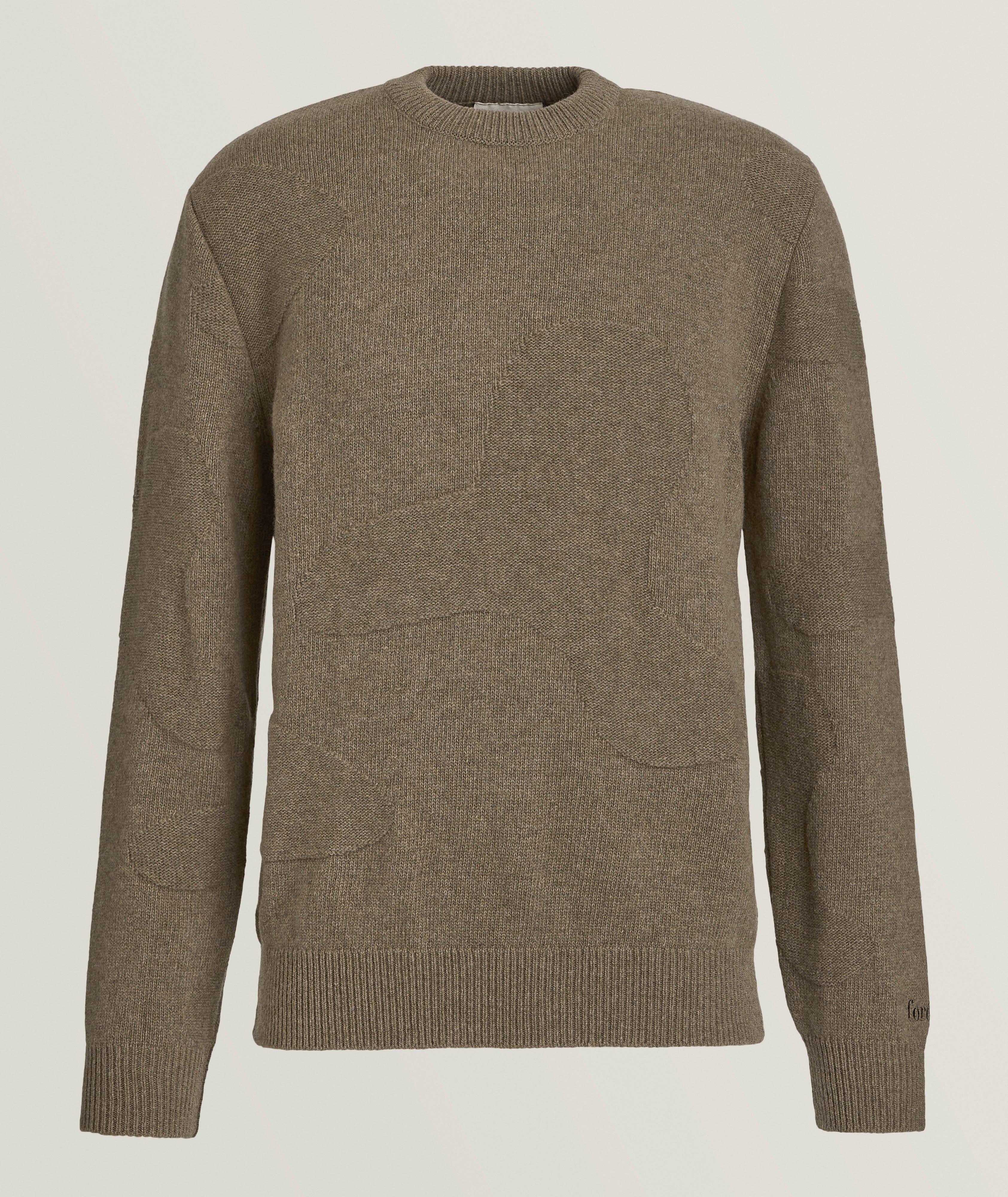 Jacquard Knit Wool-Blend Sweater  image 0