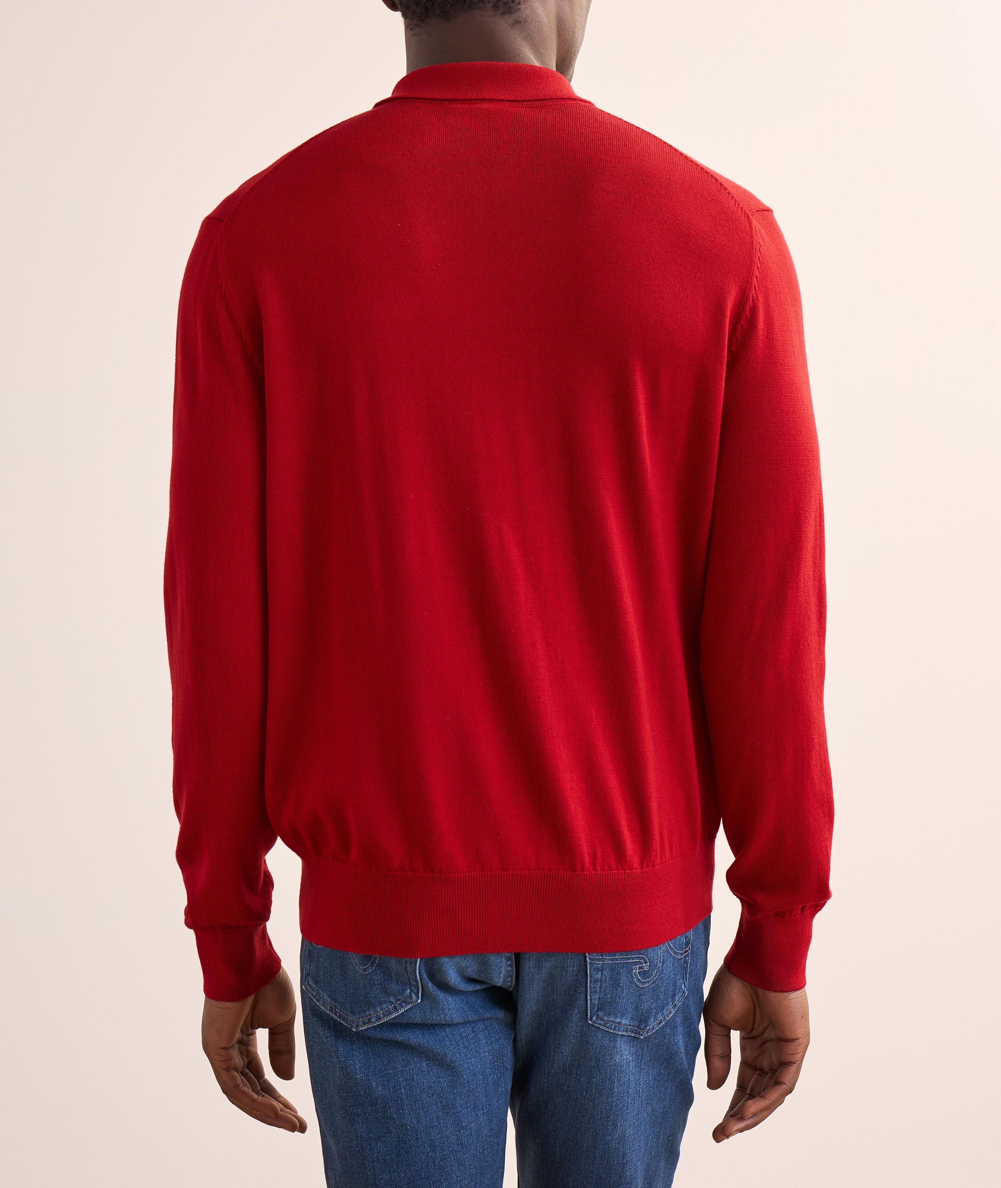 Wool Knit Polo image 2