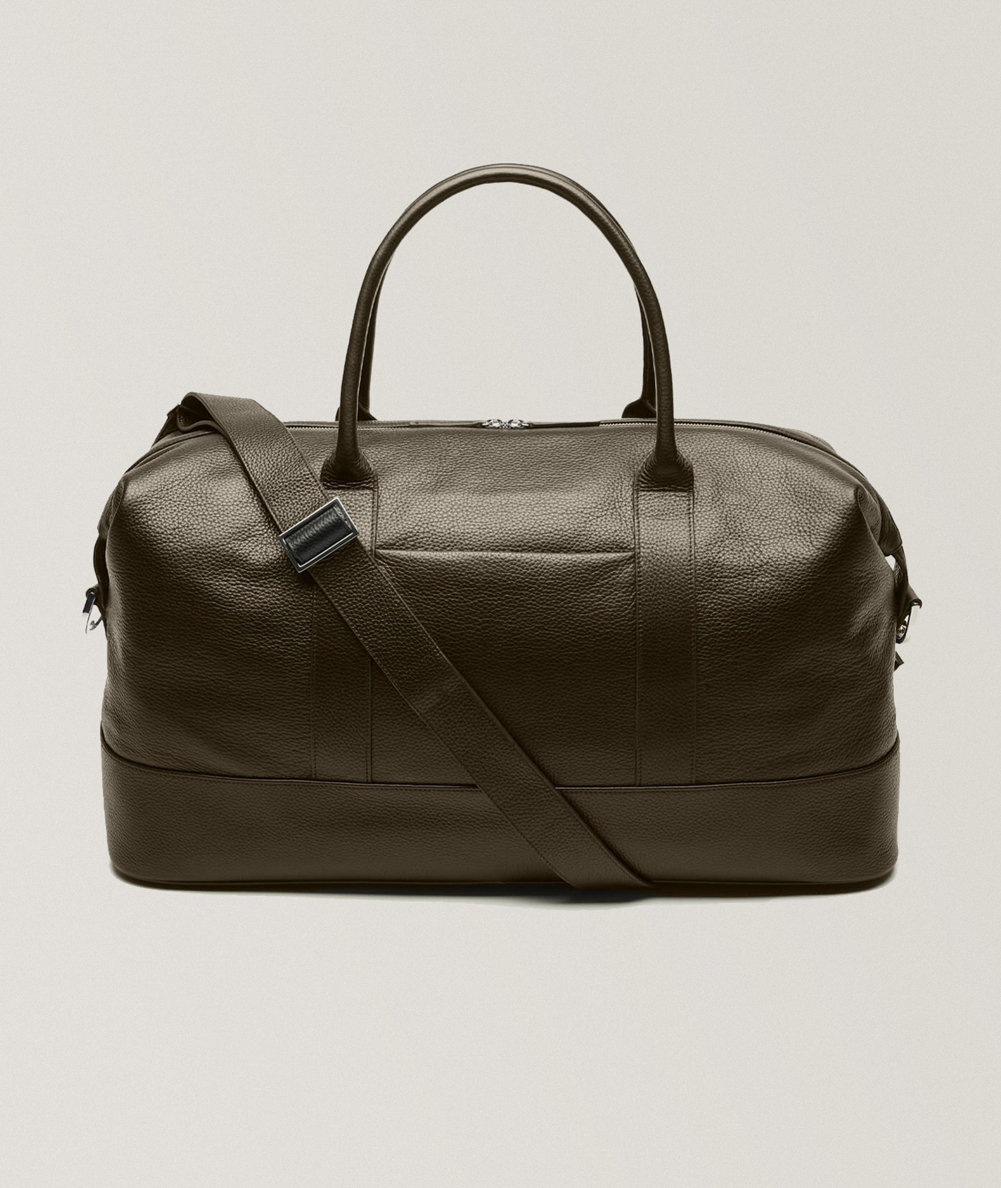 Kelowna Pebble Grained Leather Duffle image 1