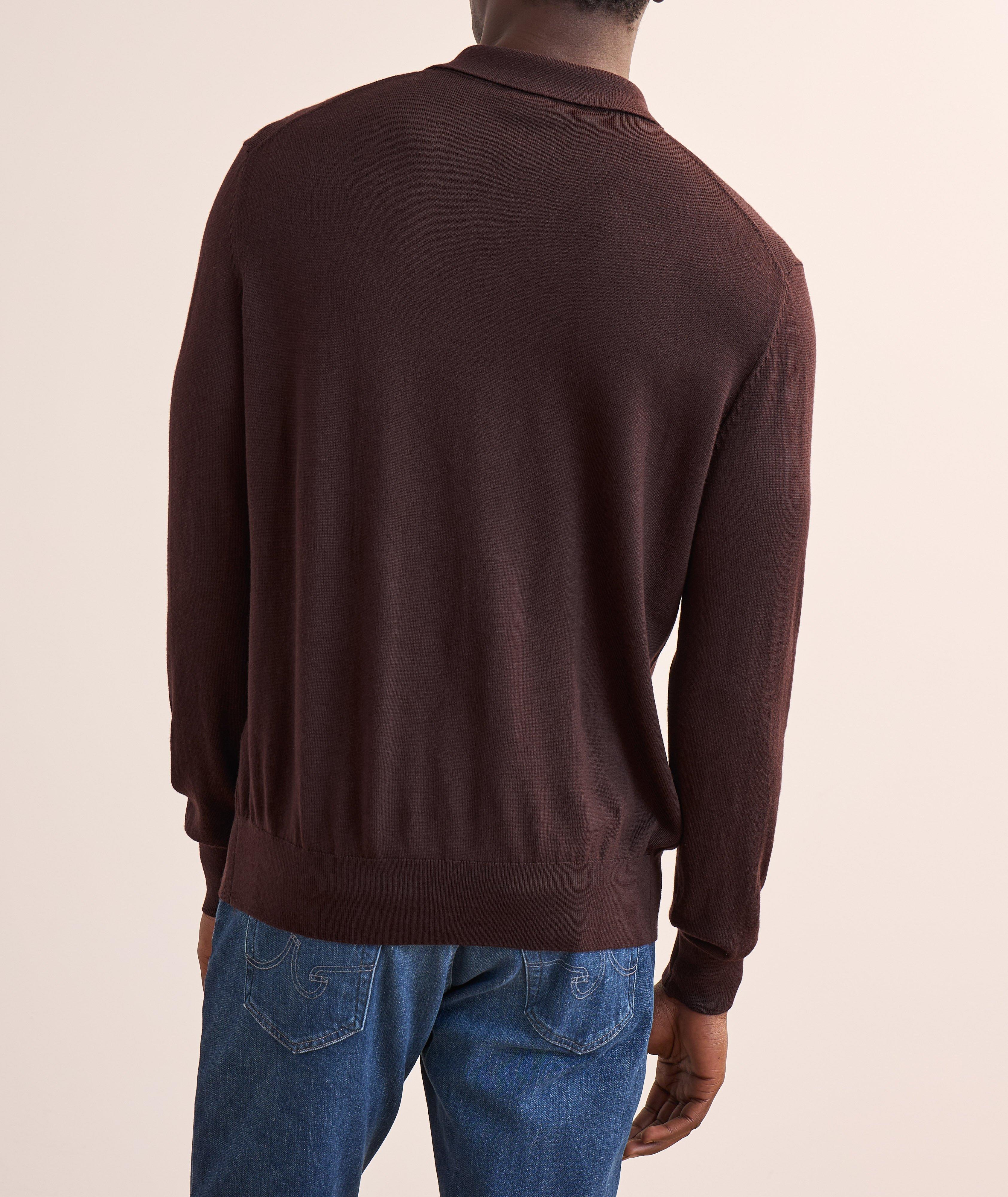 Wool Knit Polo image 2