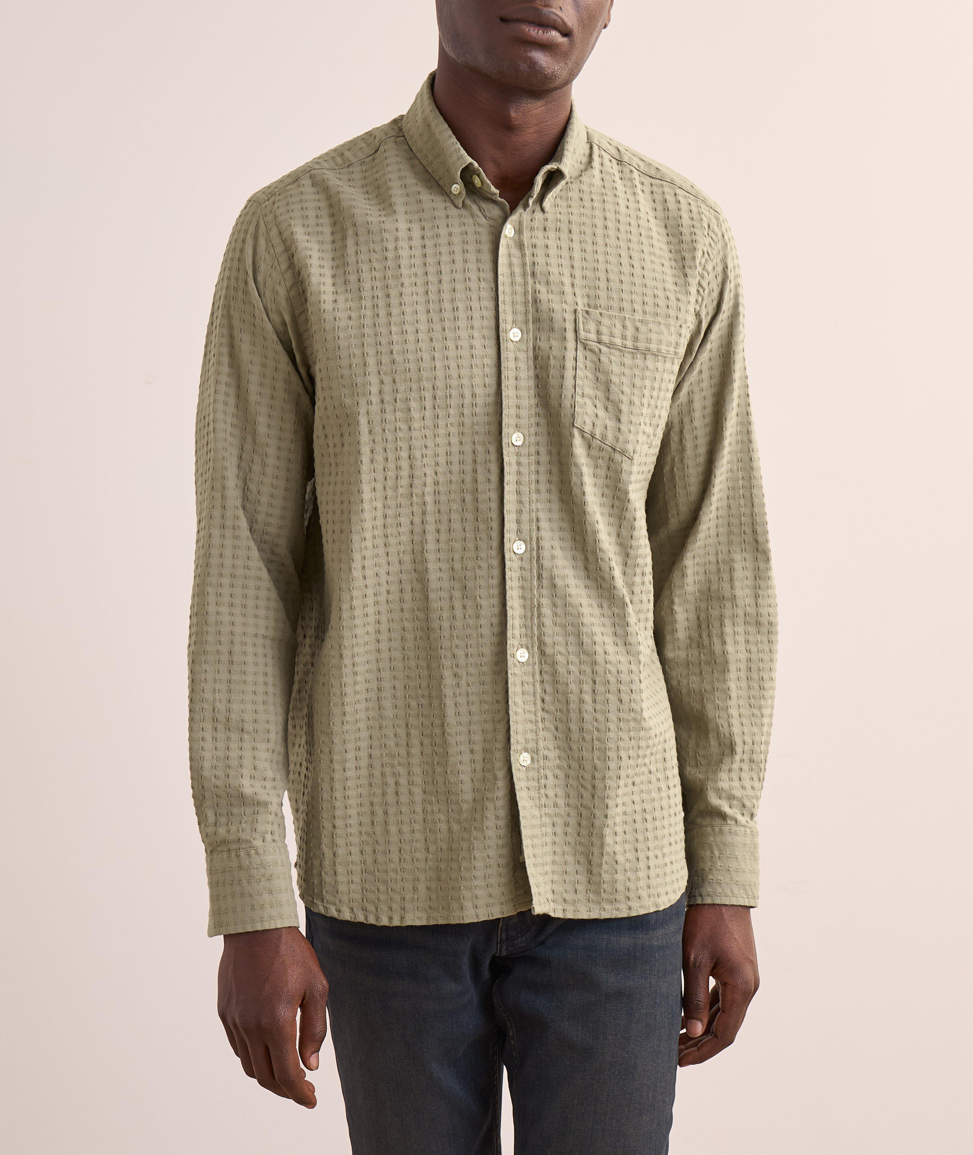 Jacquard Organic Cotton Shirt  image 1