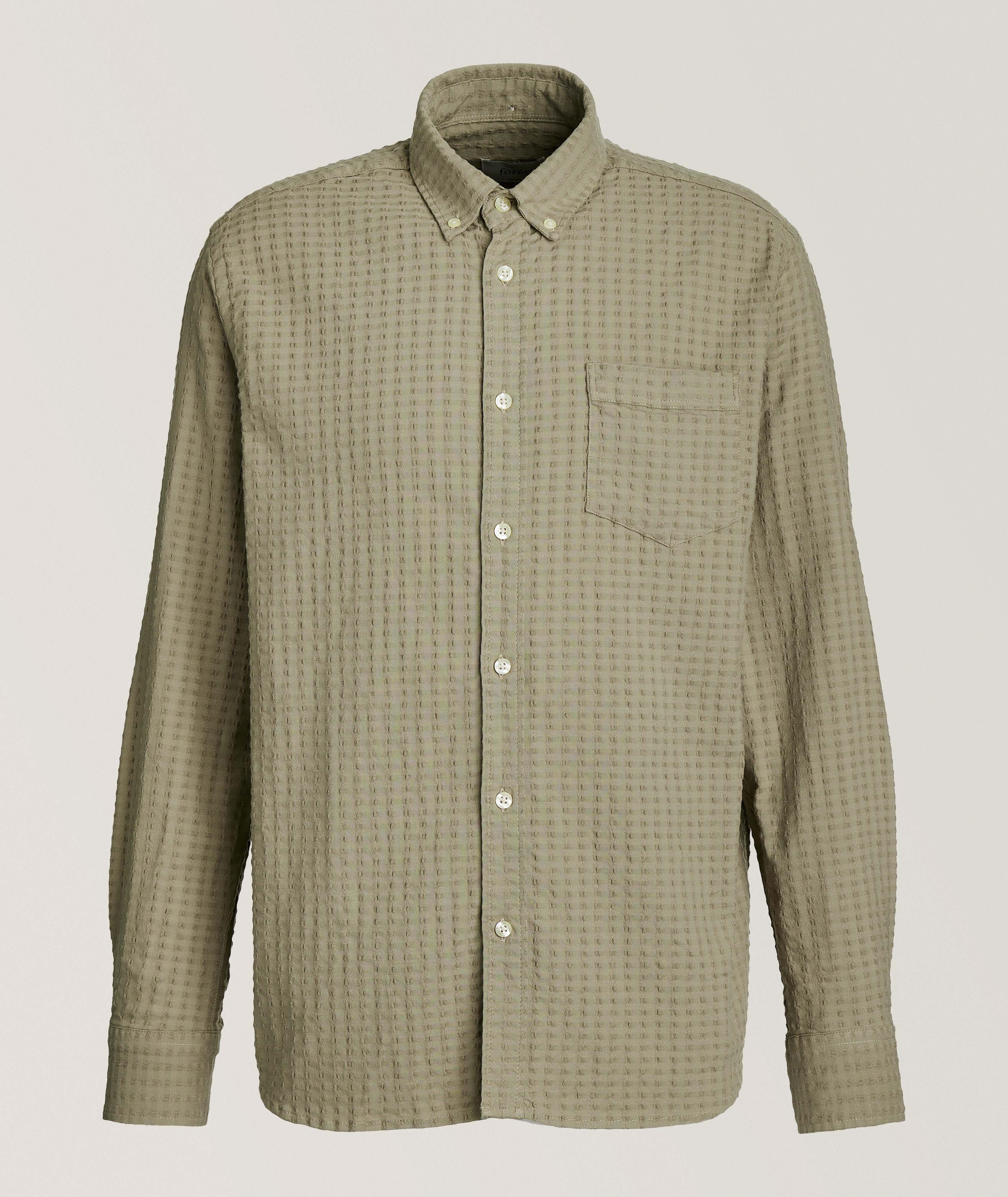 Jacquard Organic Cotton Shirt  image 0