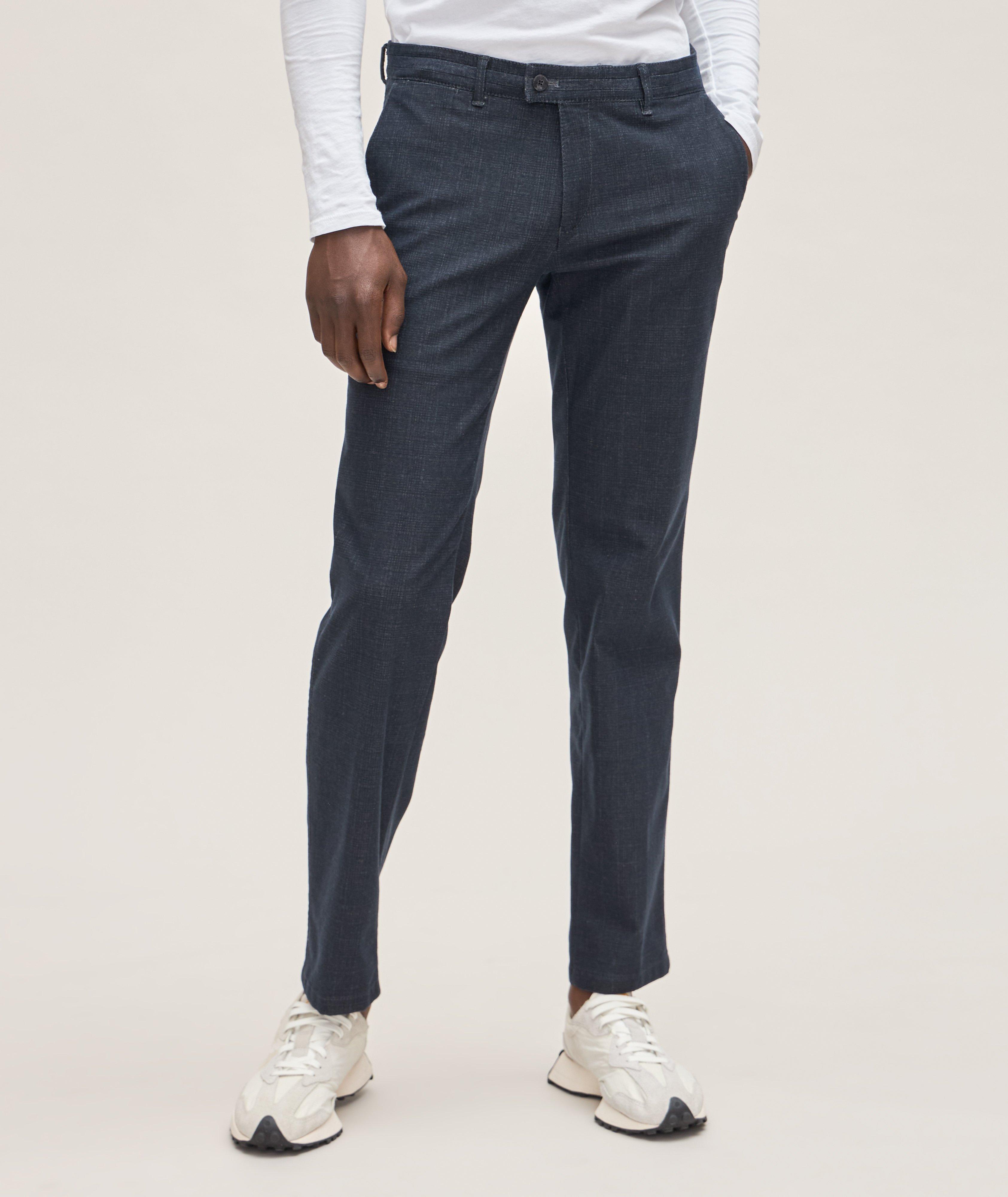 Felix Tonal Check Eco Yarn-Blend Jeans image 1