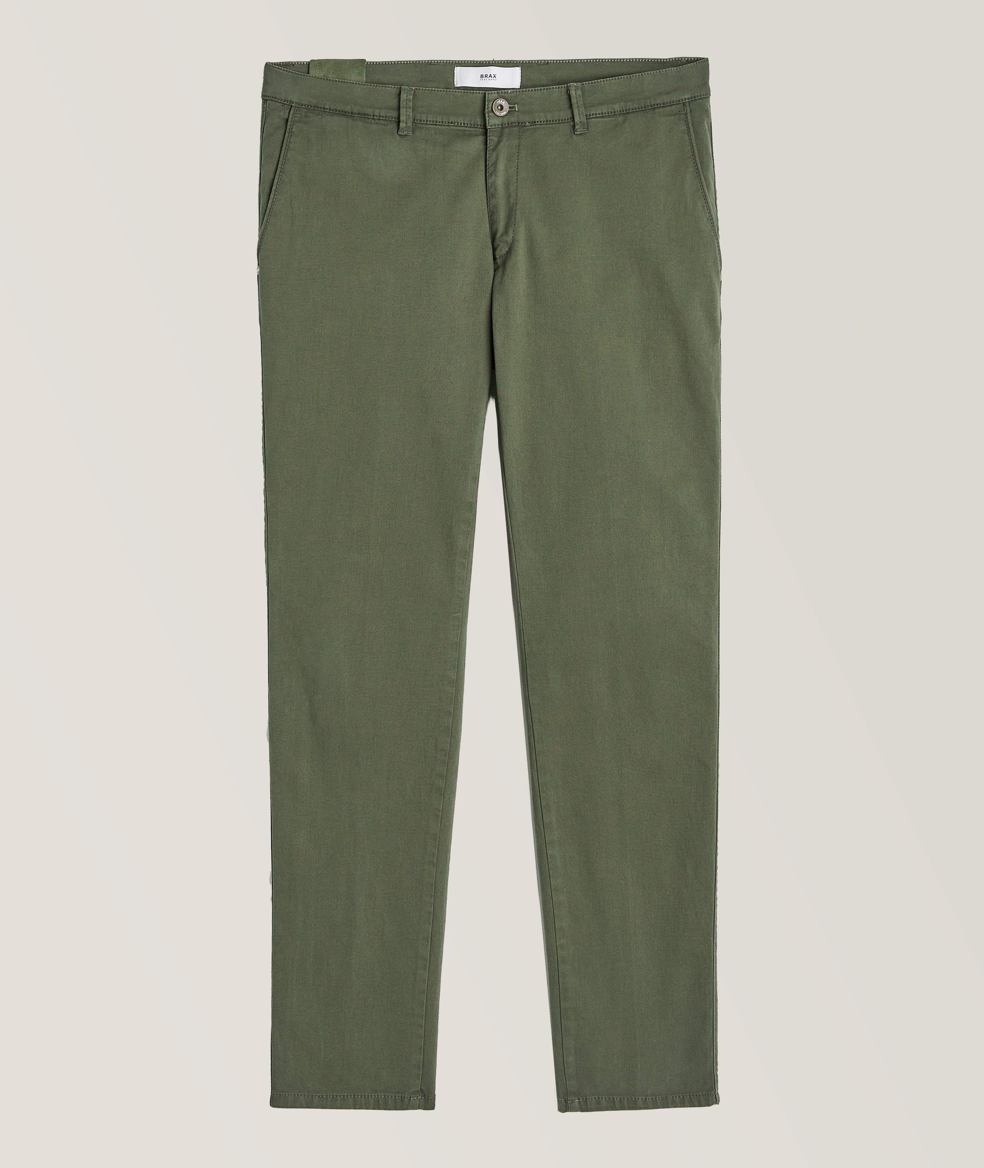 Silvio Stretch Cotton-Lyocell Pants image 0