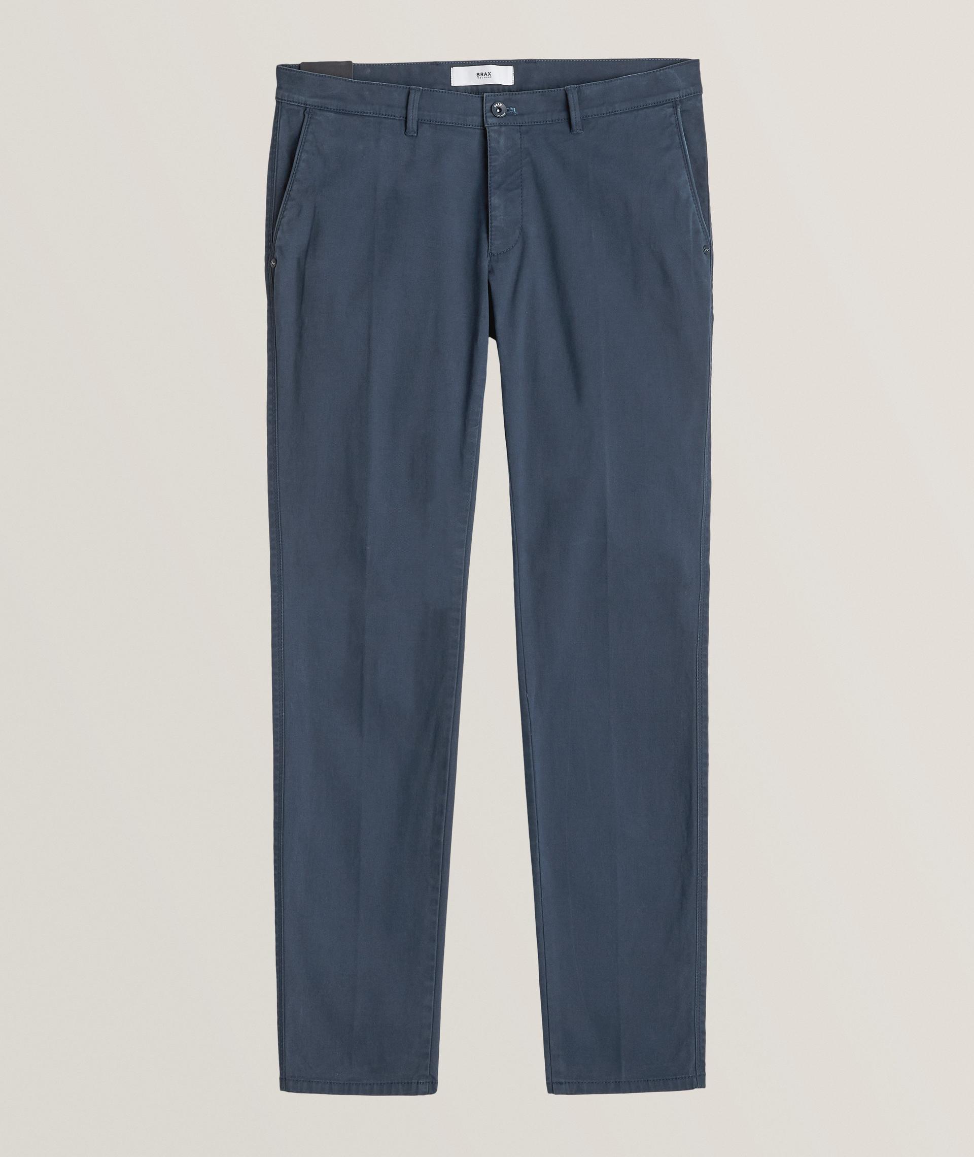 Silvio Stretch Cotton-Lyocell Pants image 0