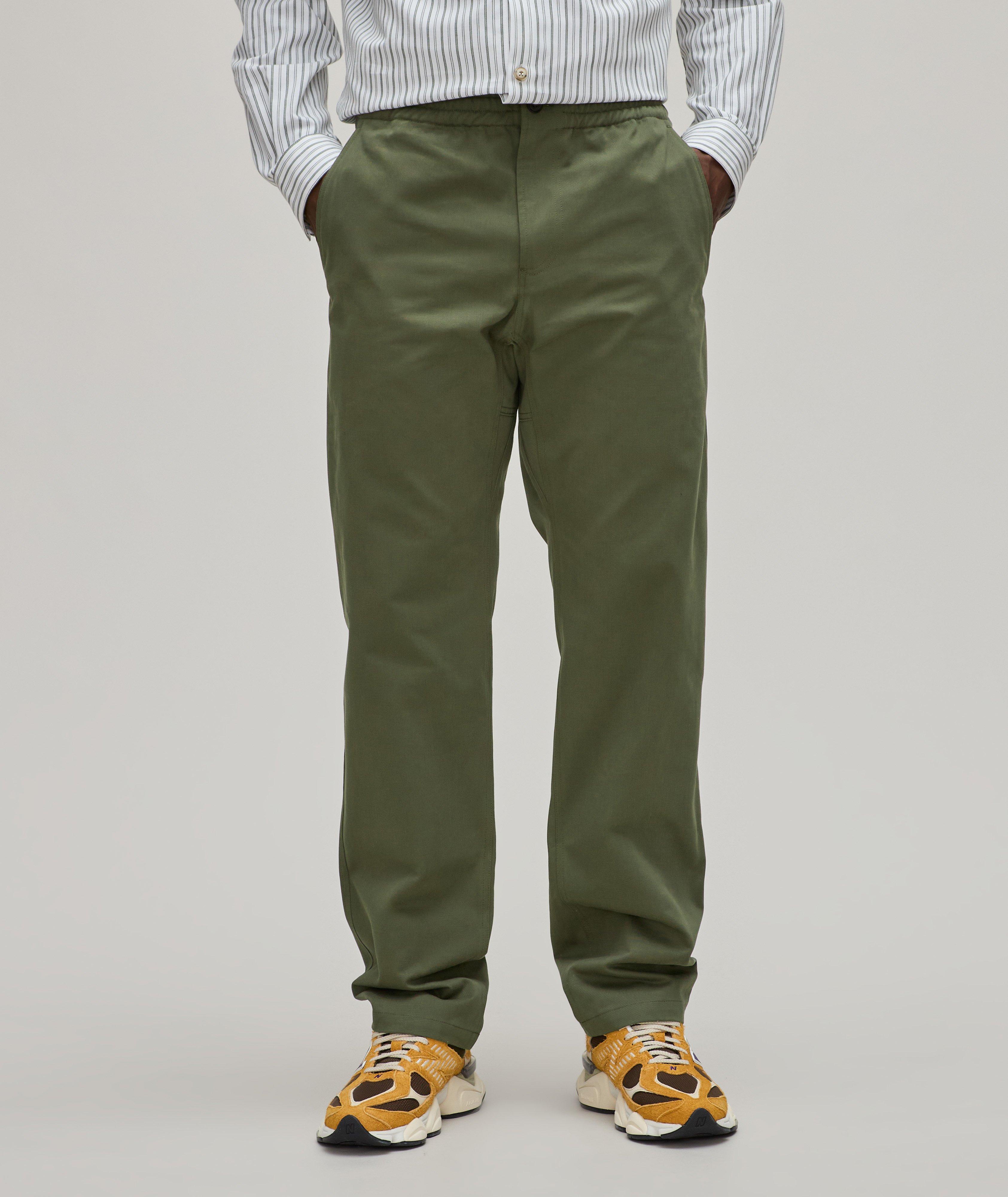 Relaxed-Fit Cotton Pants image 1