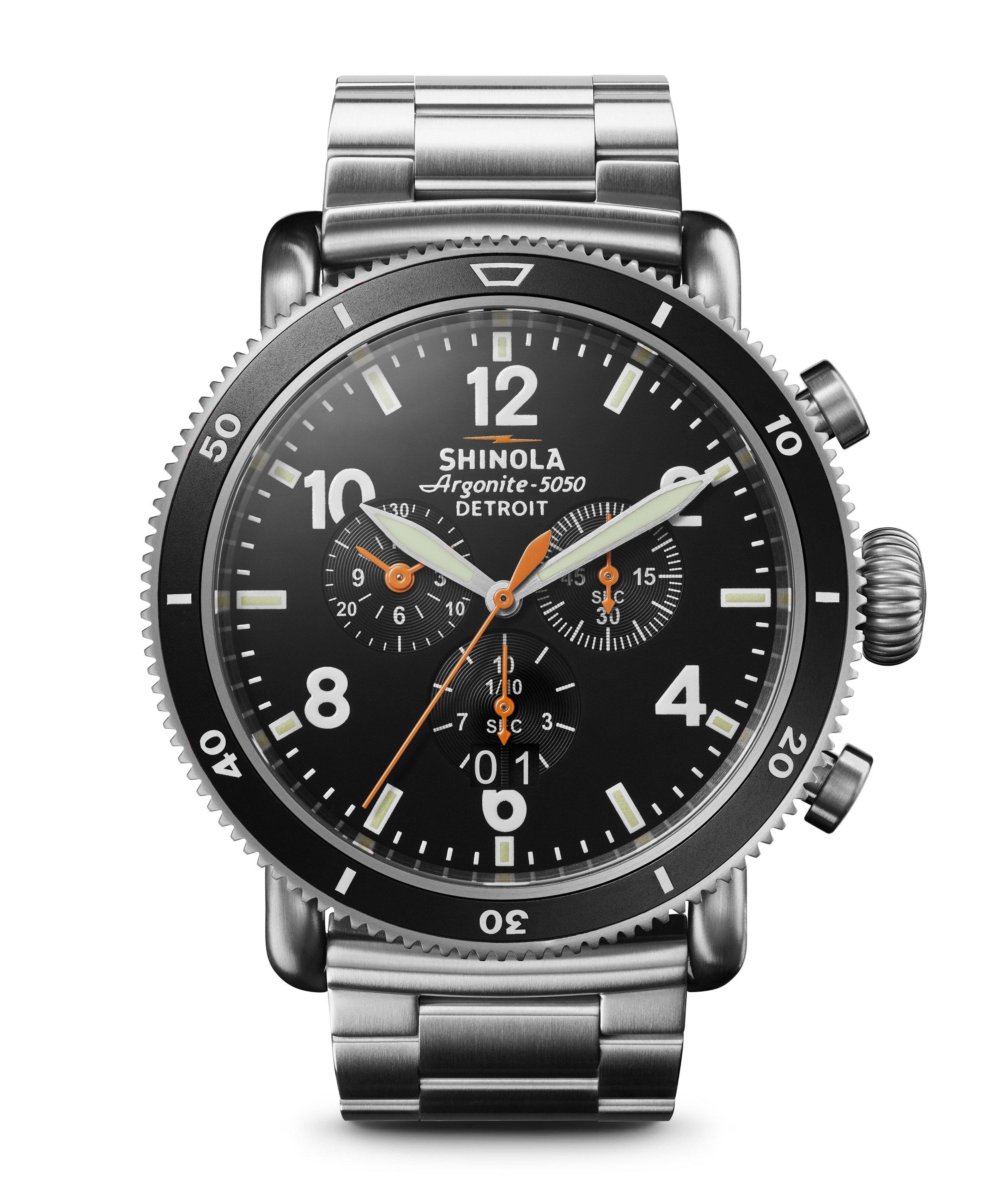 Montre-chronographe Runwell avec bracelets interchangeables image 3