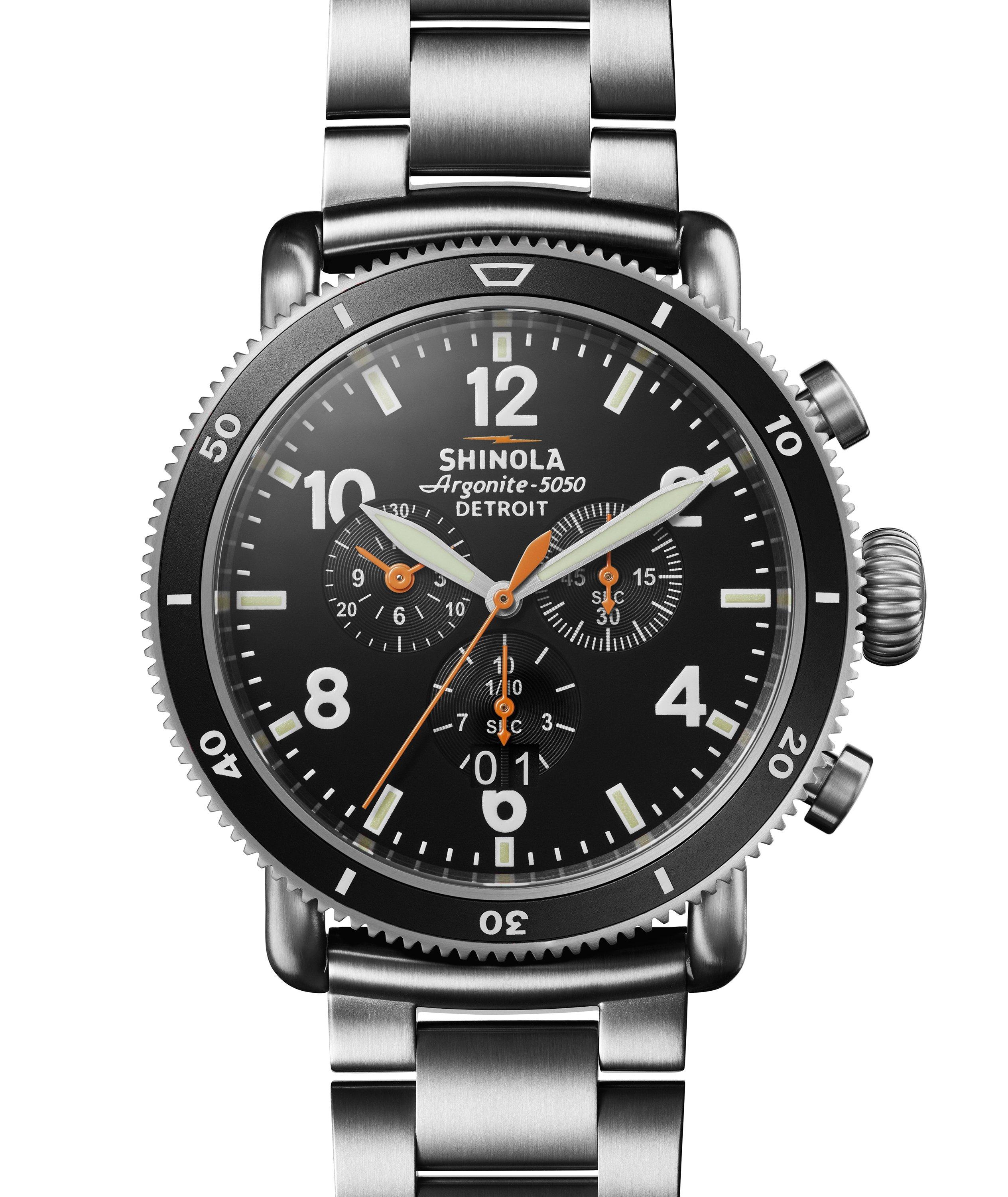 Montre-chronographe Runwell avec bracelets interchangeables image 4