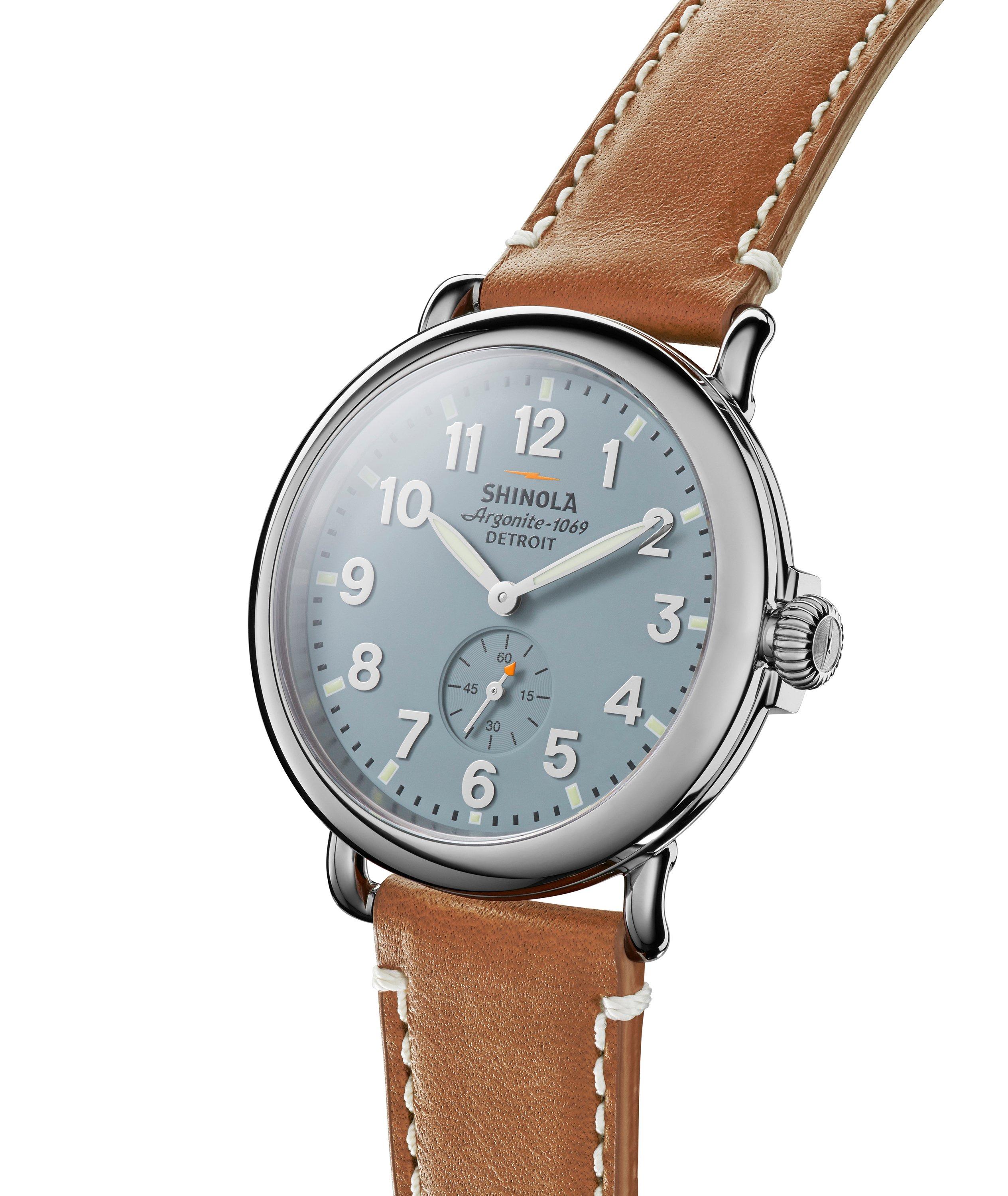 Runwell Leather Strap Watch image 1
