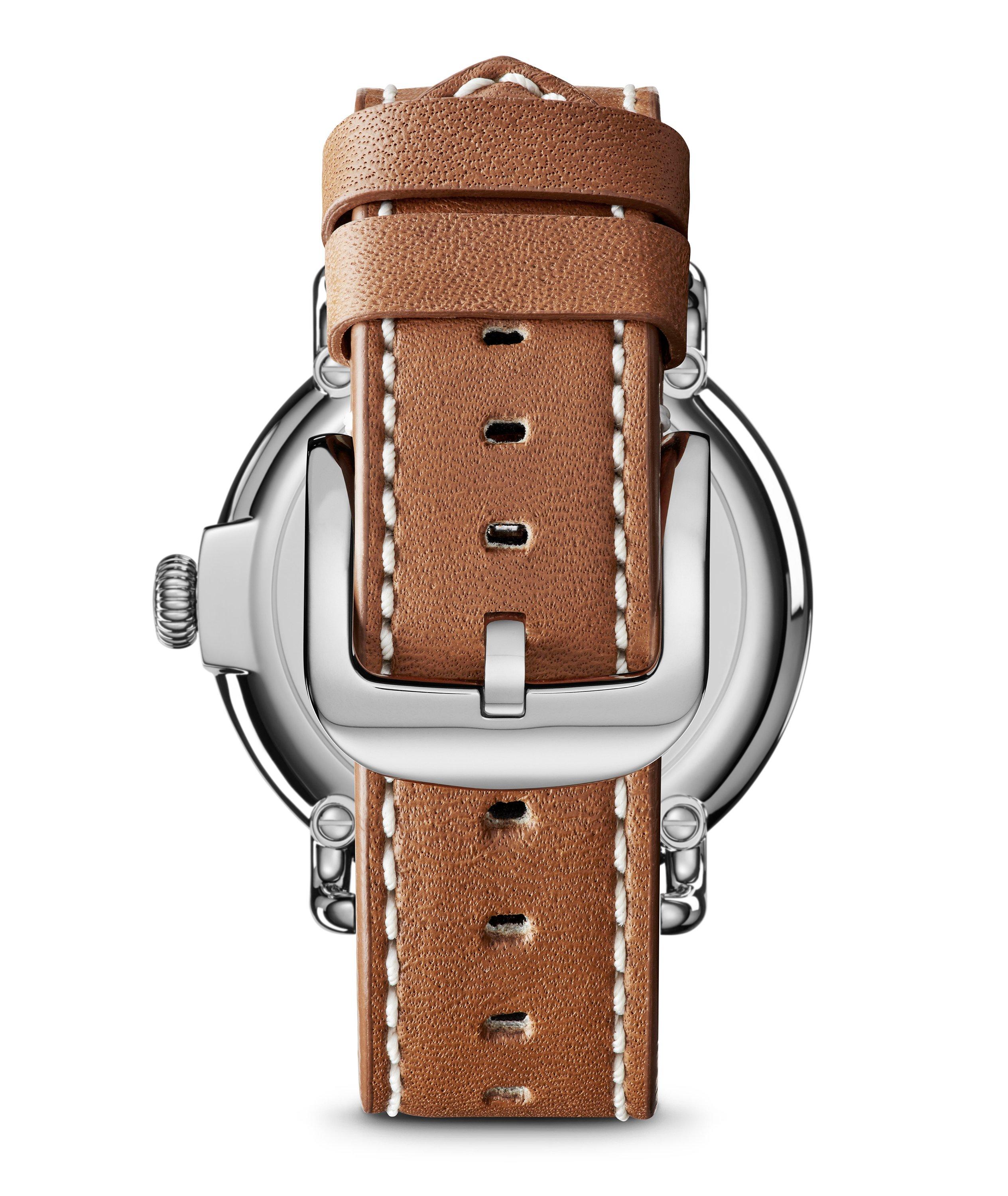 Runwell Leather Strap Watch