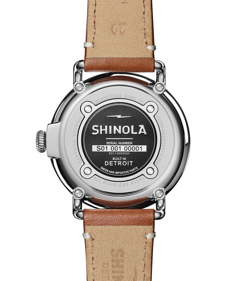 Runwell Leather Strap Watch image 3