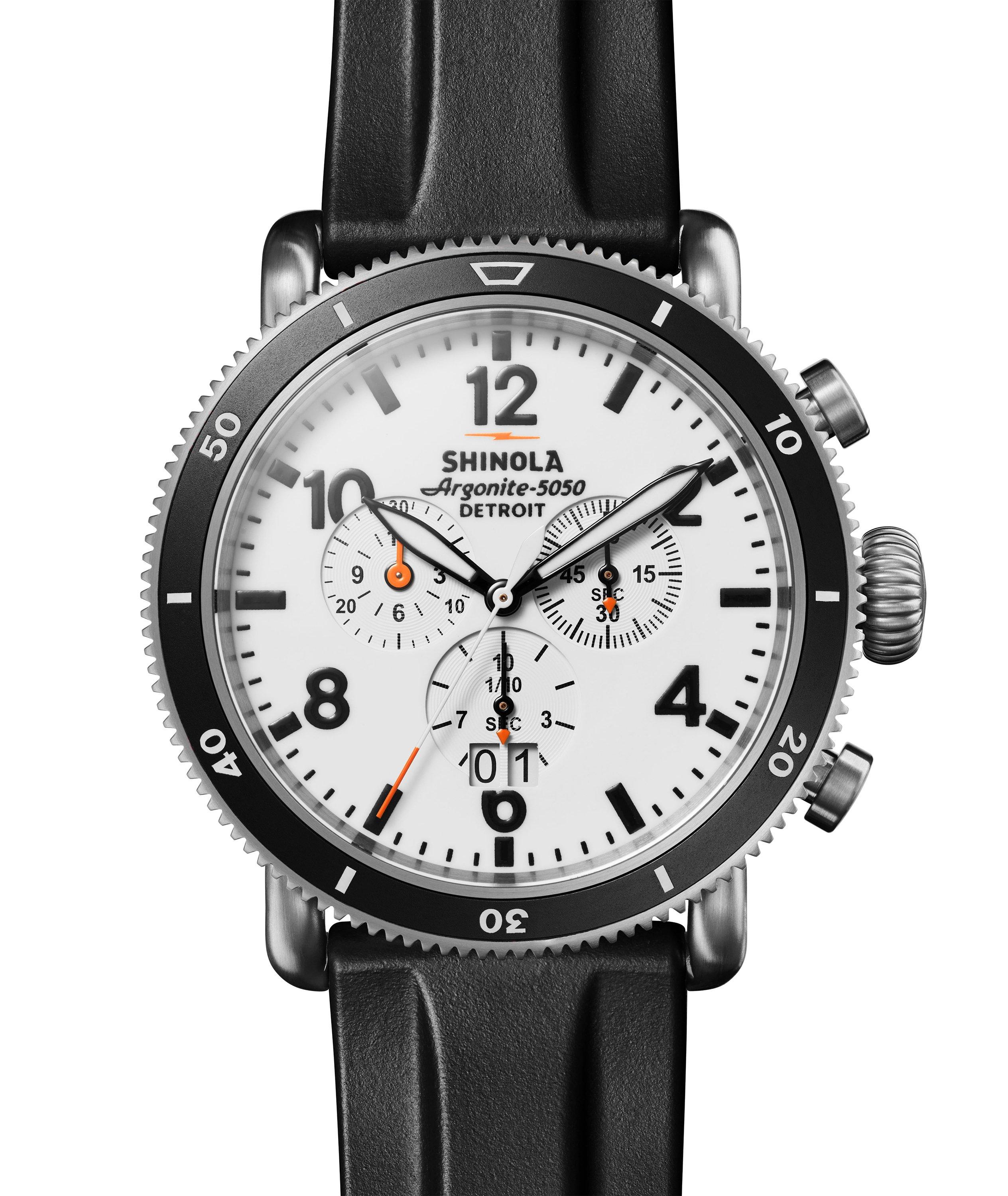 Montre-chronographe Runwell avec bracelet à maillons image 3