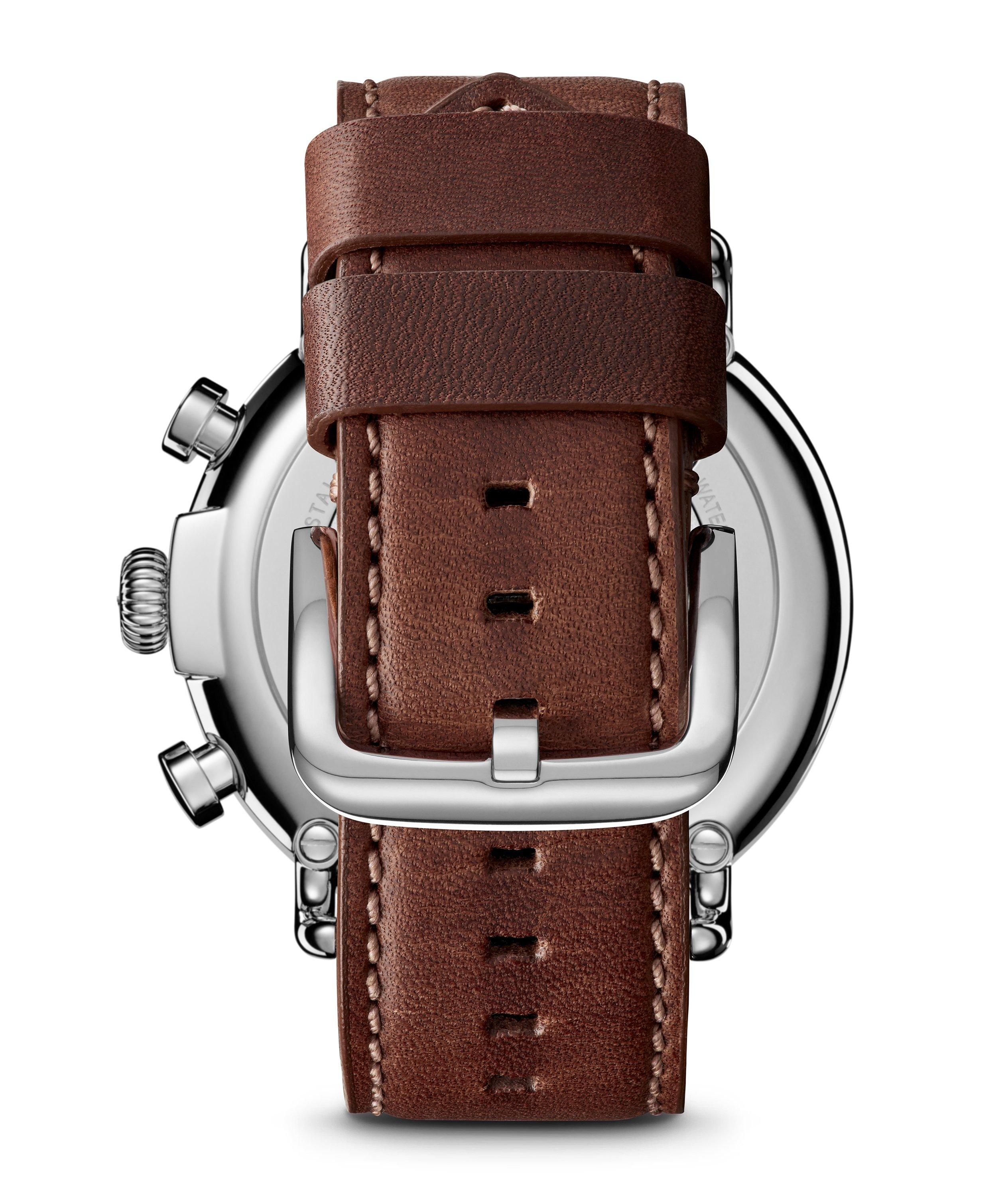 Runwell Chrono Leather Strap Watch  image 2