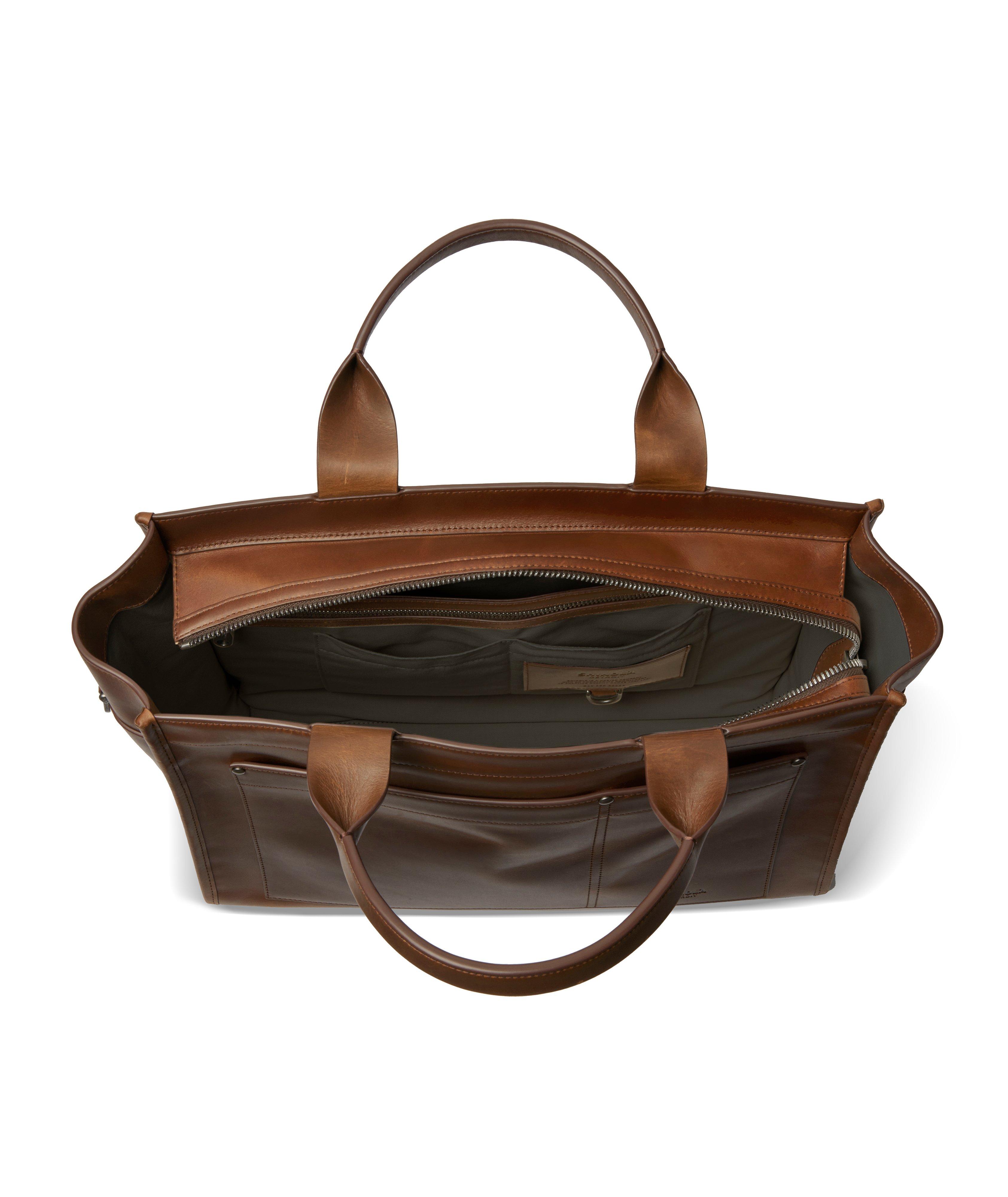 Bert Navigator Leather Tote image 3