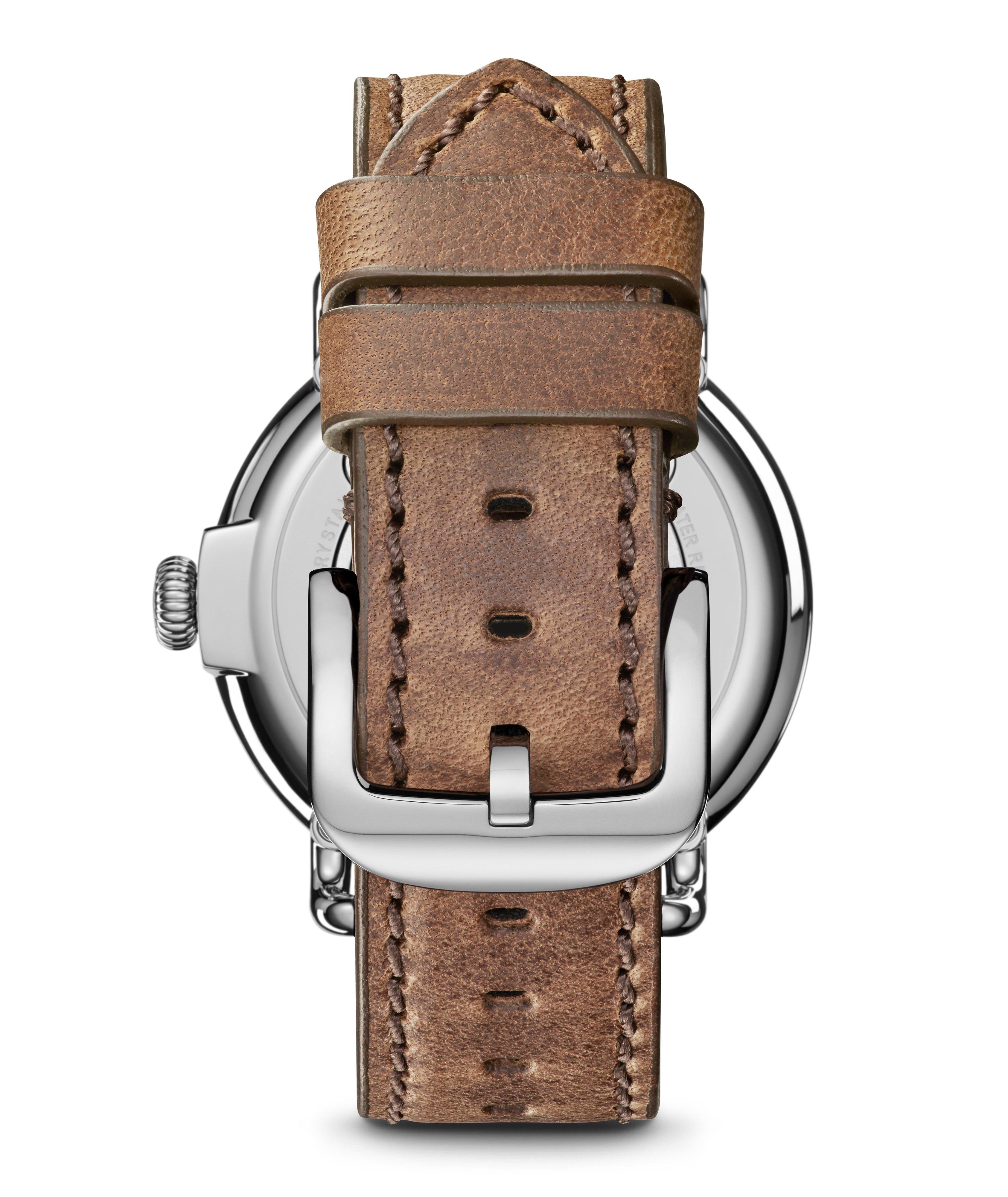 Montre Runwell avec bracelet en cuir image 2