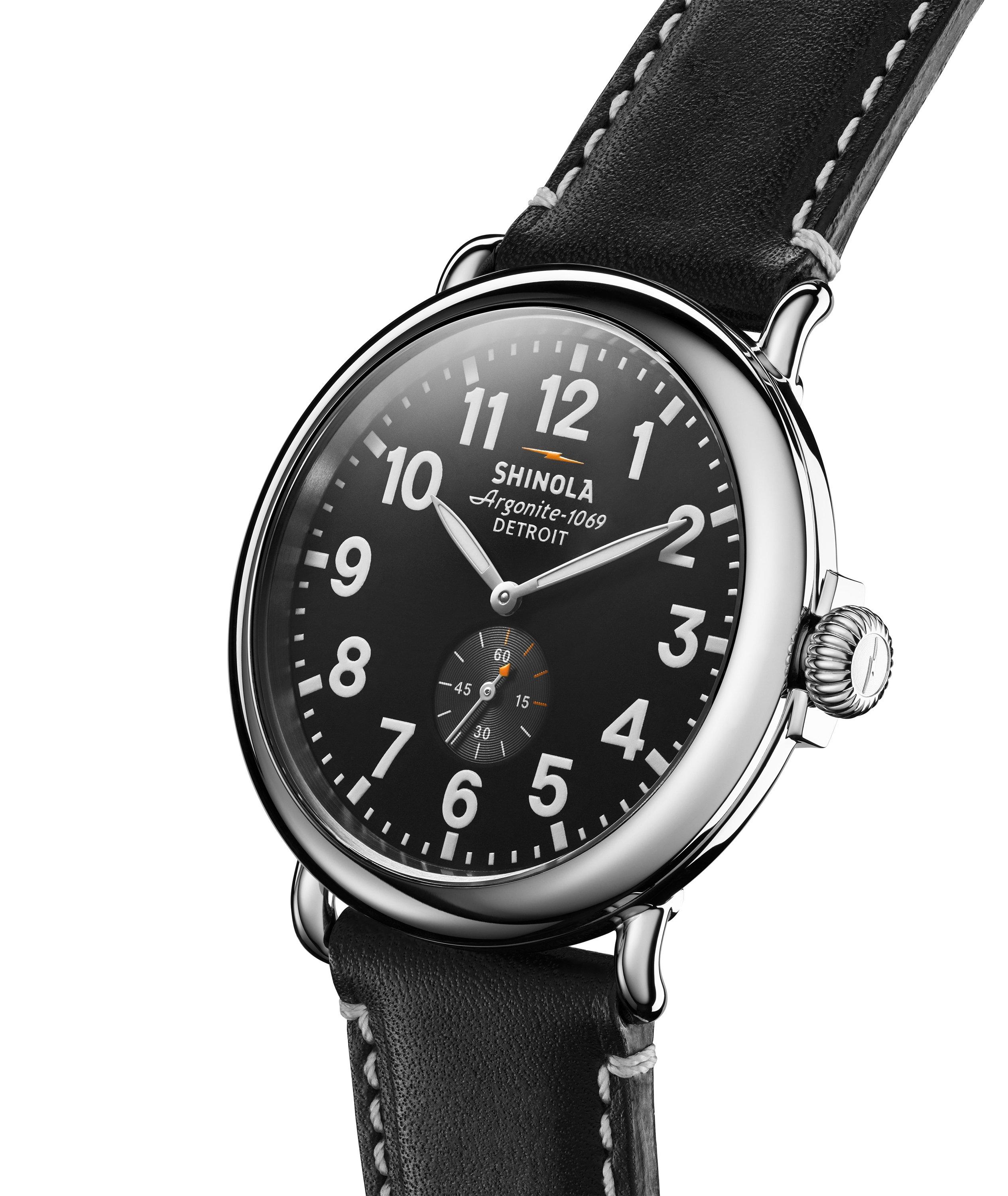 Runwell Sub Leather Strap Watch  image 1