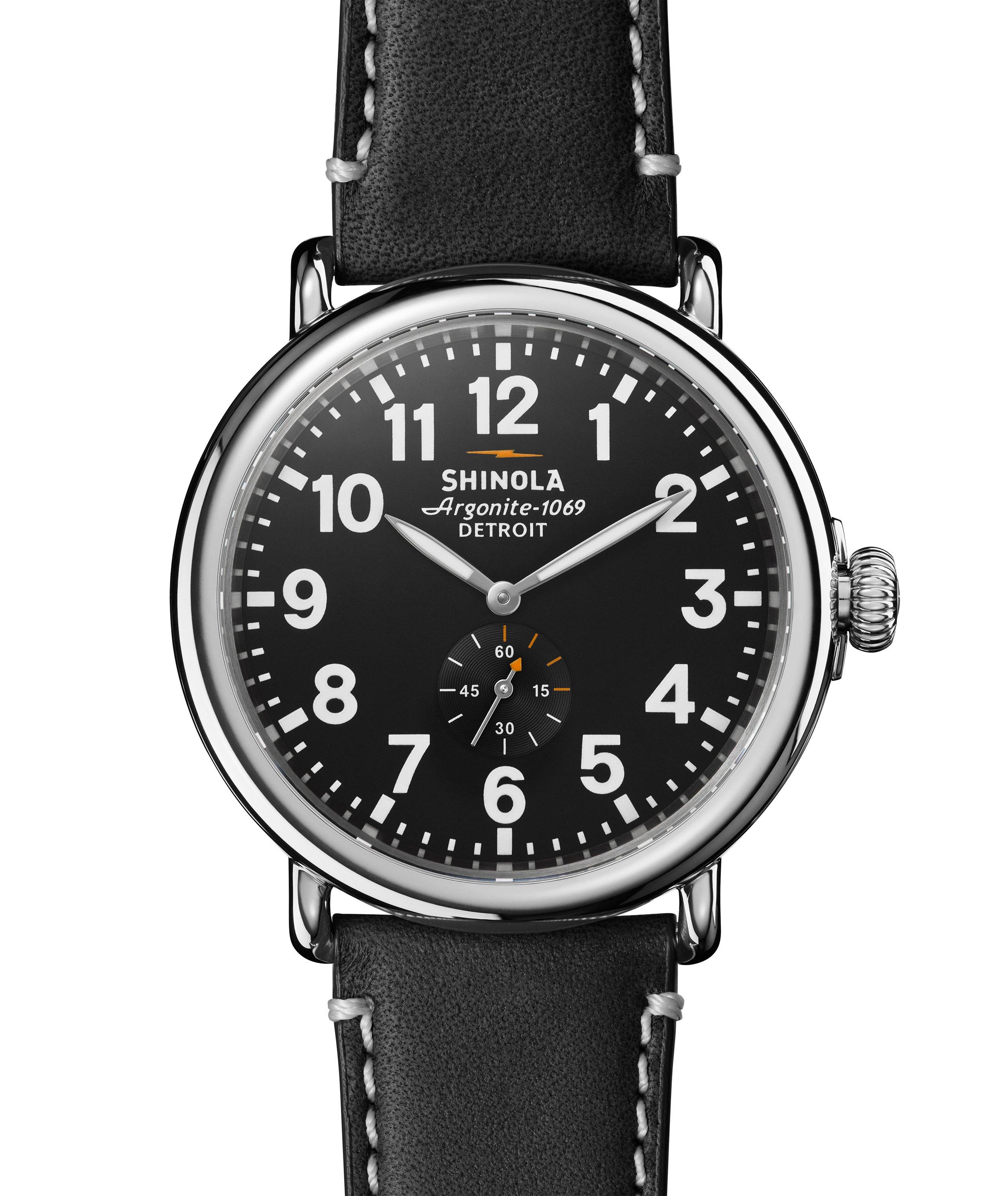 Runwell Sub Leather Strap Watch  image 0