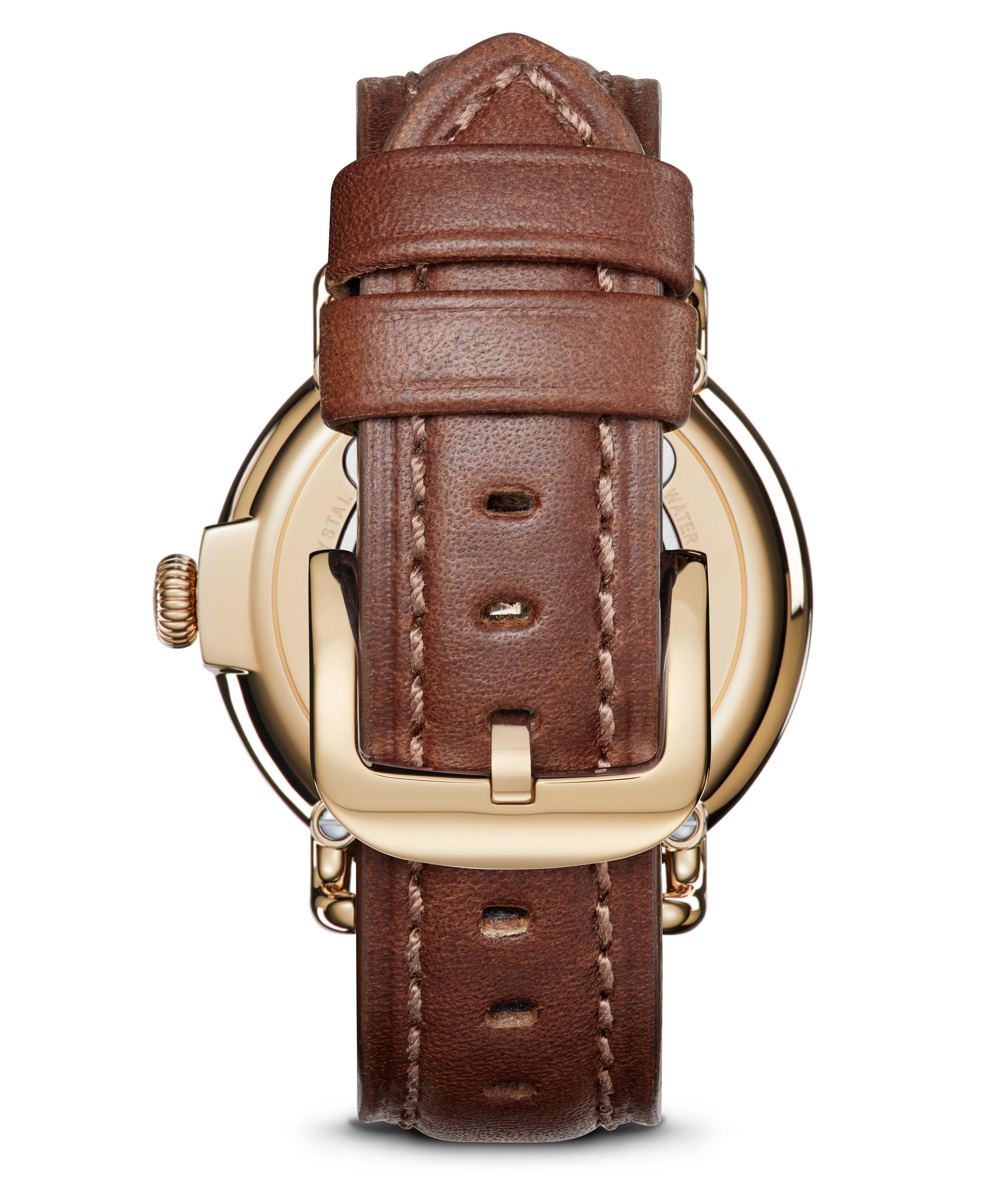 Runwell Sub Leather Strap Watch  image 2