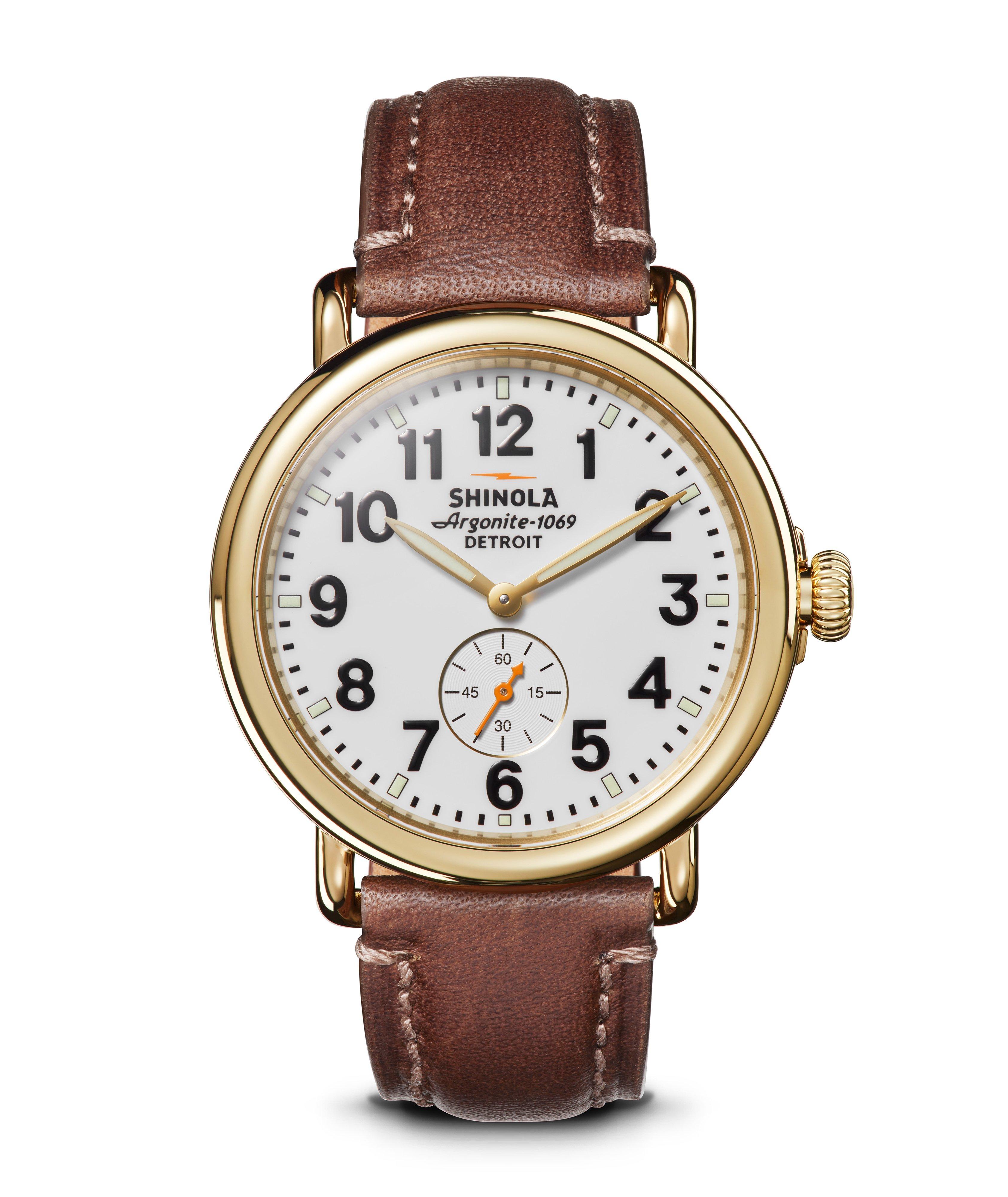 Montre Runwell avec bracelet en cuir image 4