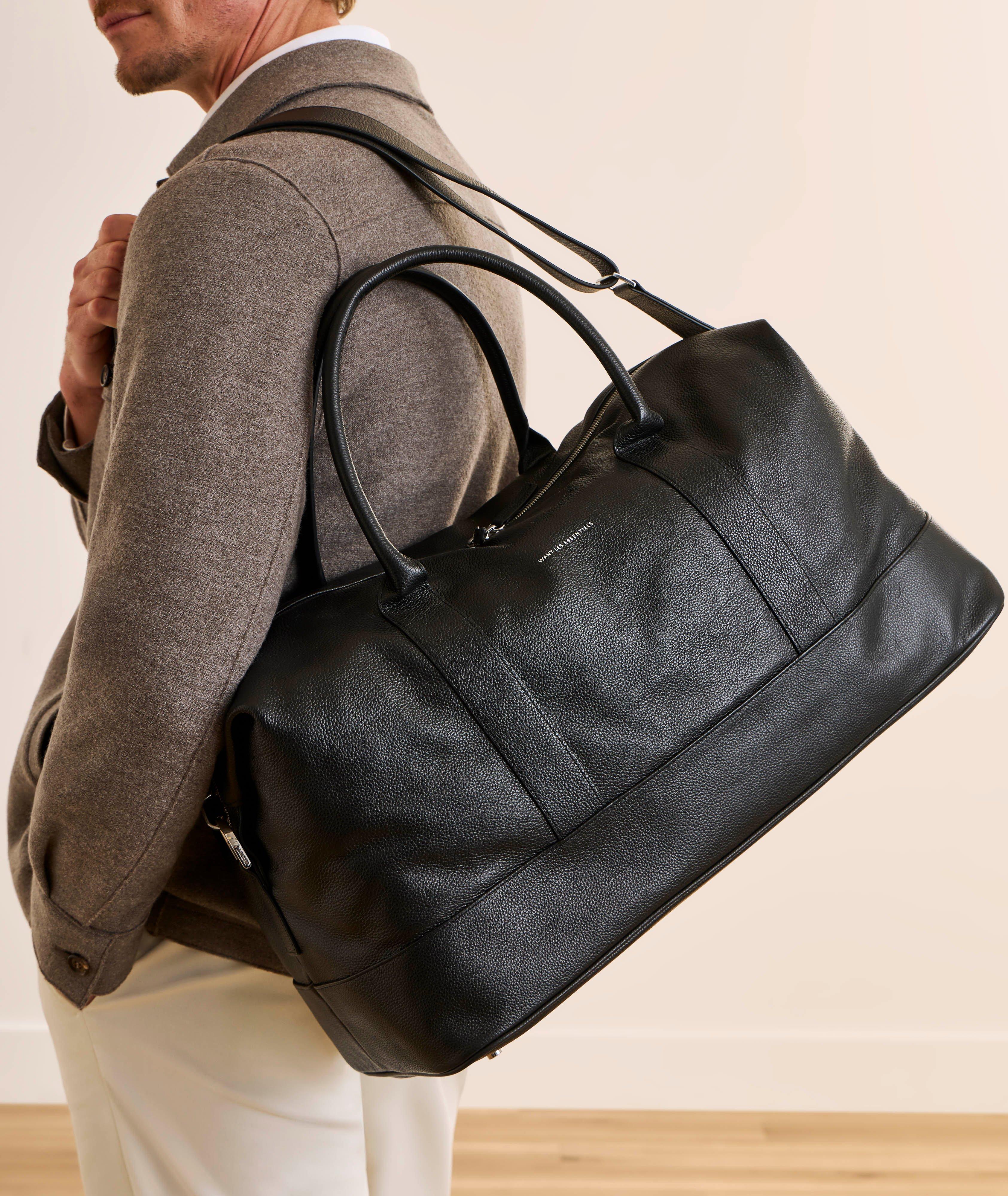 Kelowna Pebble Grained Leather Duffle image 2