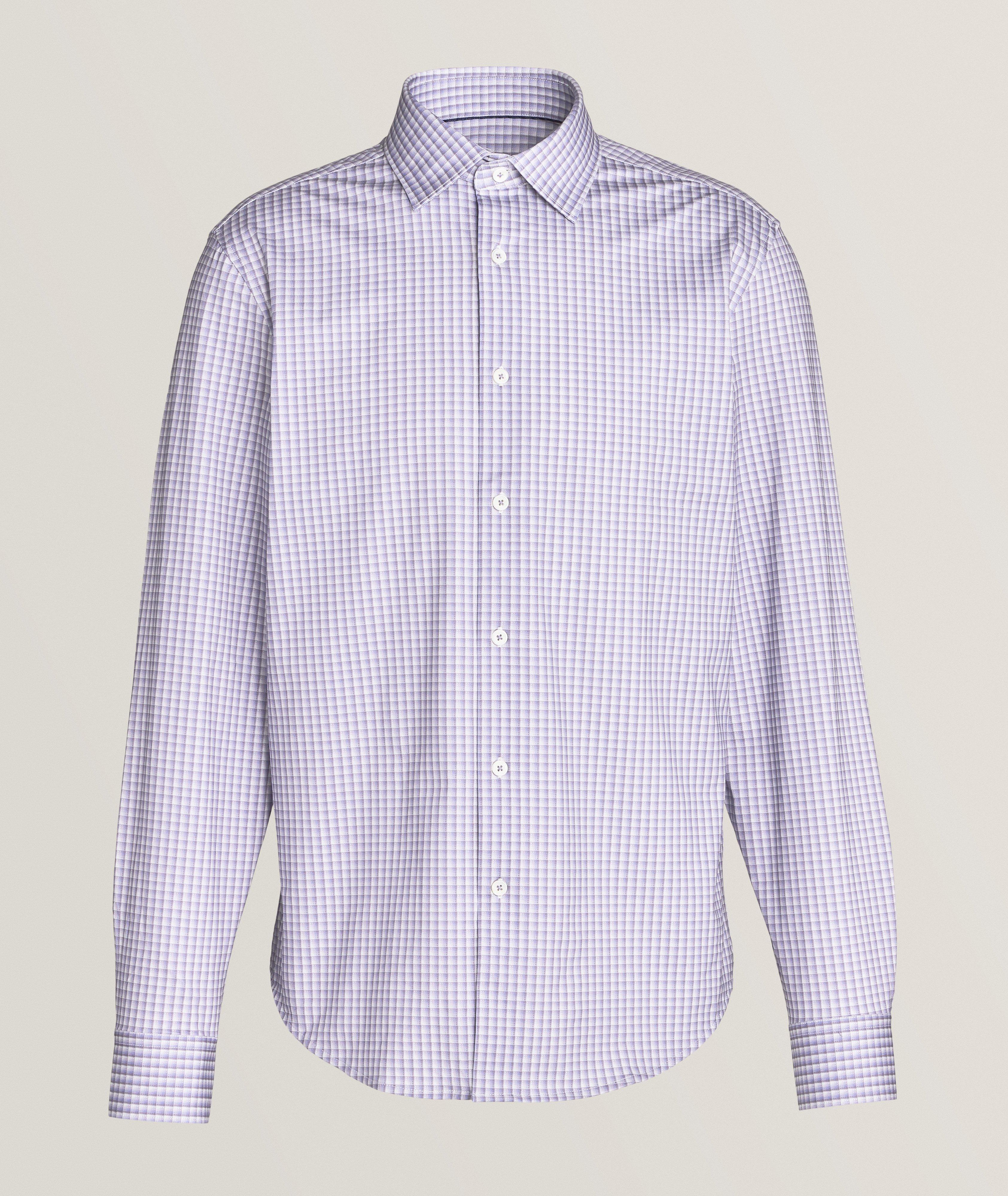 Check Stretch-Cotton Sports Shirt  image 0