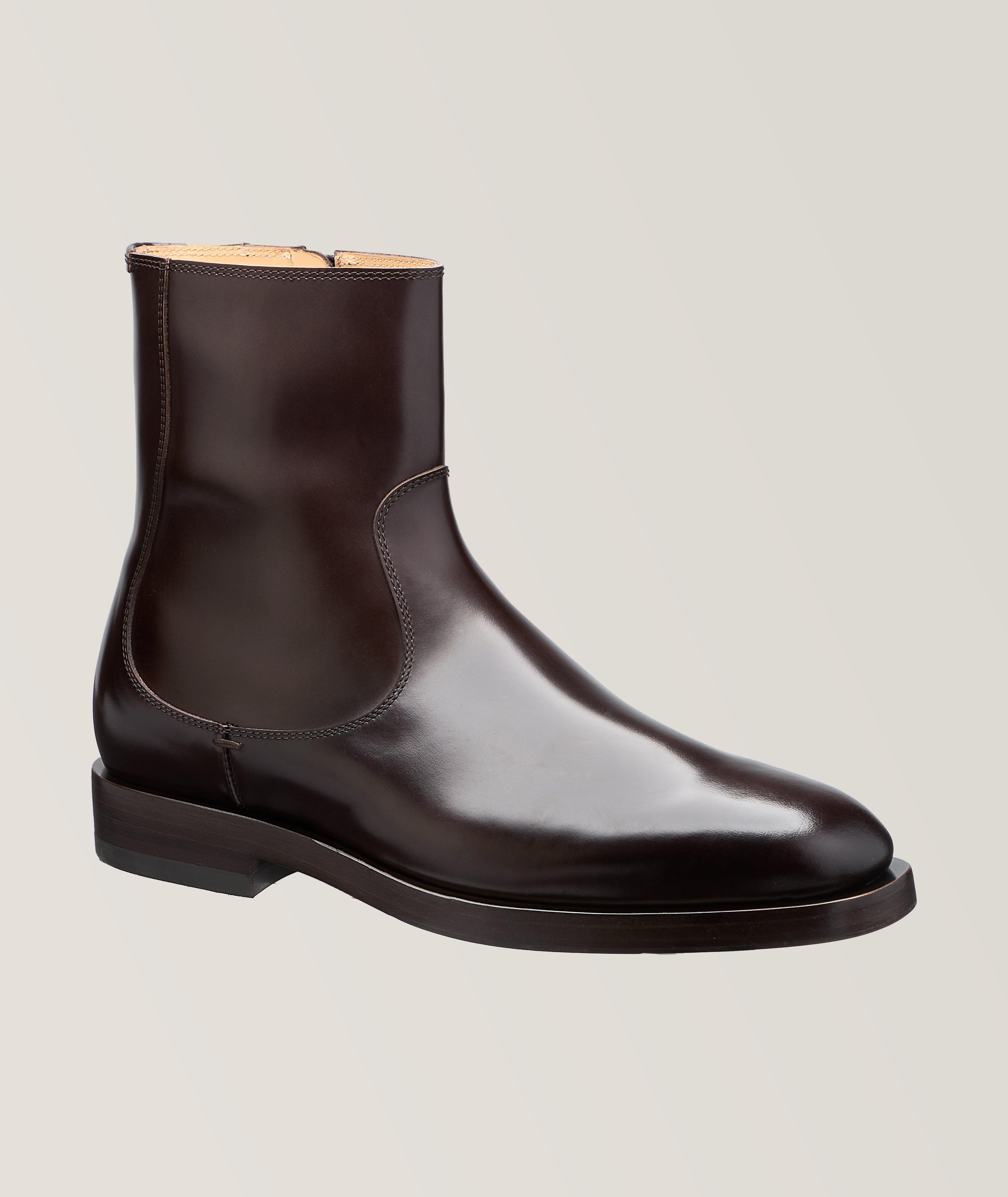 Polished Leather Chelsea Boots image 0