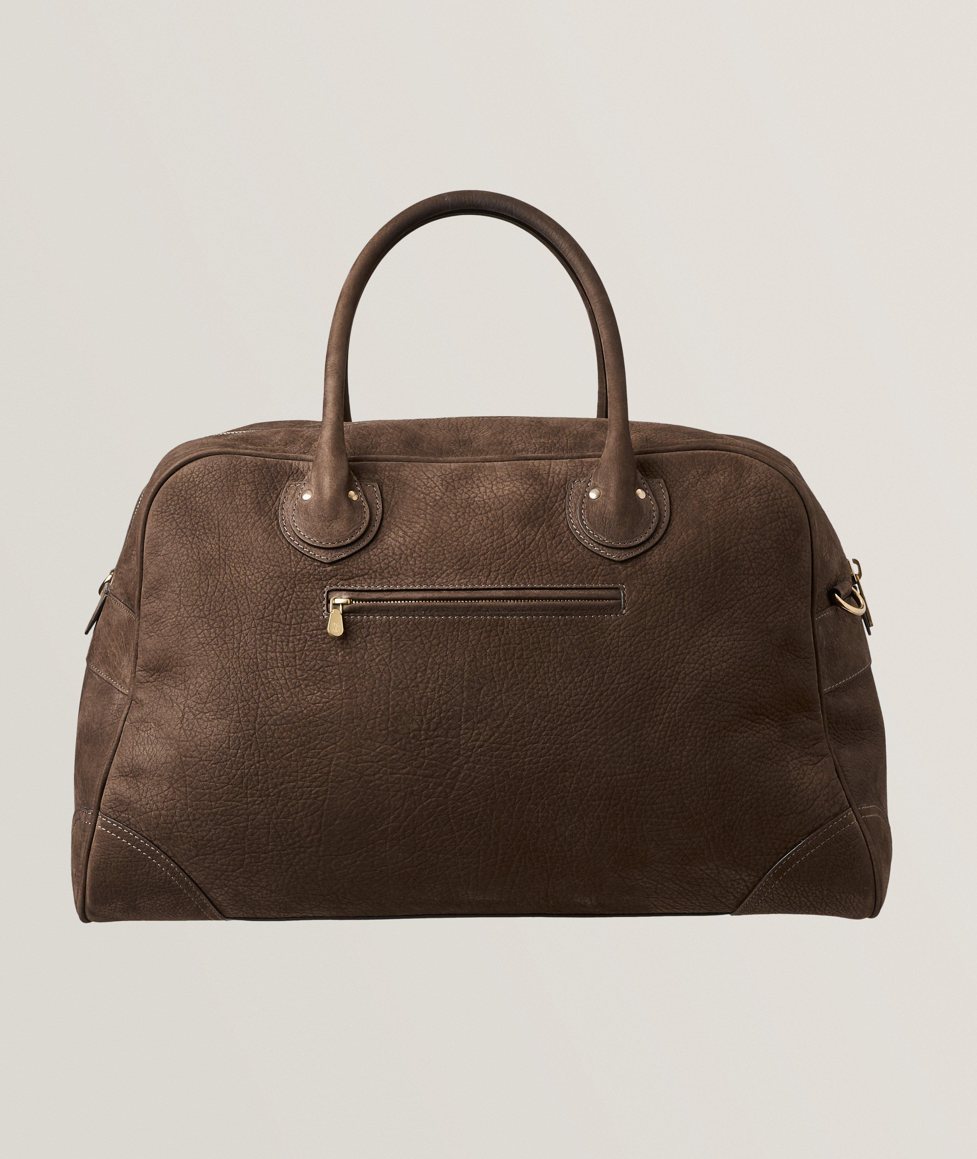 Grained Nubuck Overnight Bag image 1