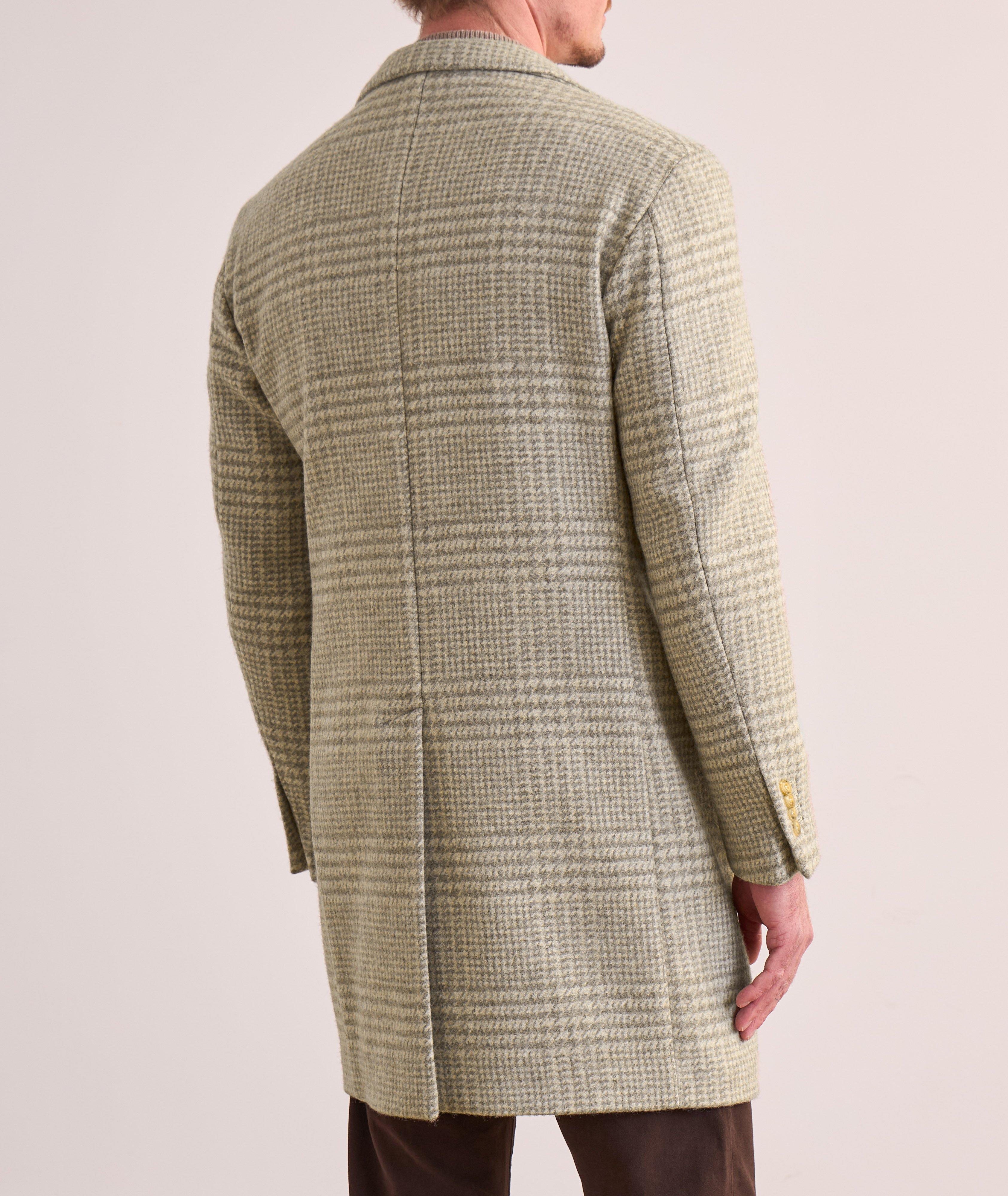 Glen Check Wool-Cashmere Overcoat image 2