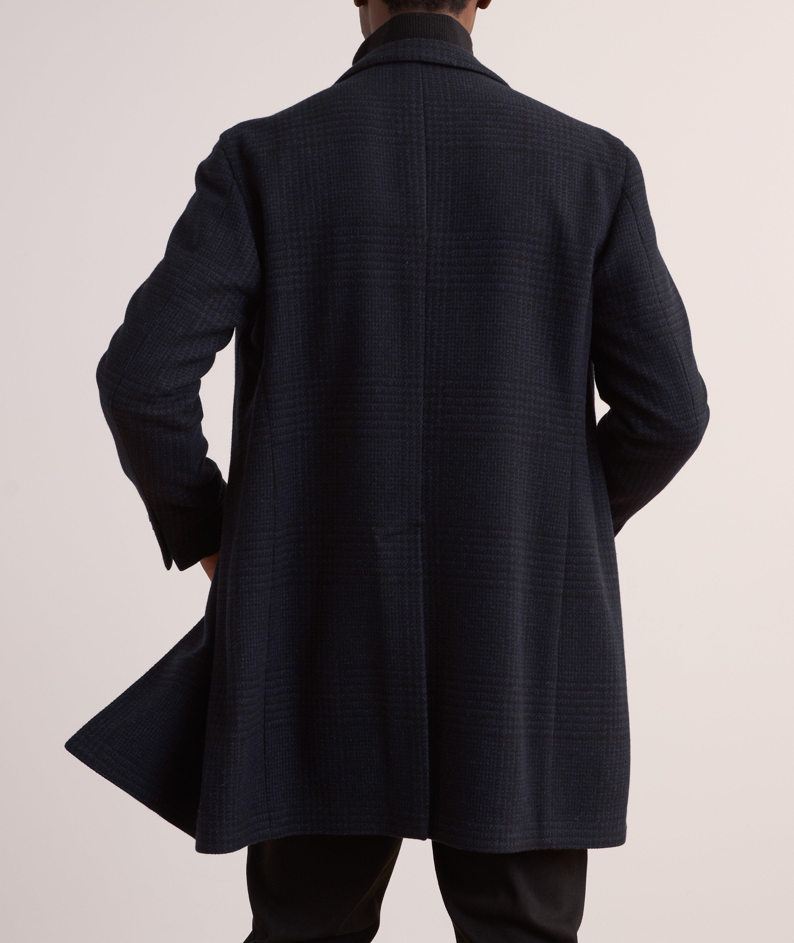 Houndstooth Wool-Cashmere Overcoat image 2
