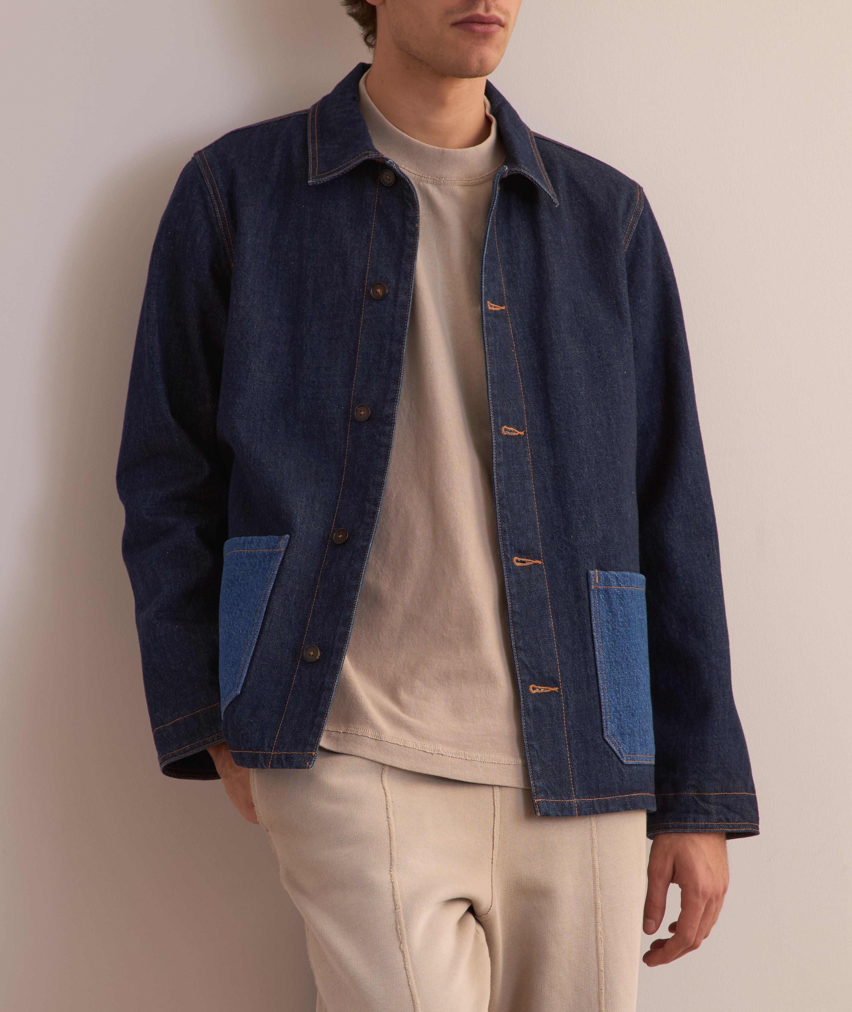 Blouson de style ouvrier Anthonin en denim image 1