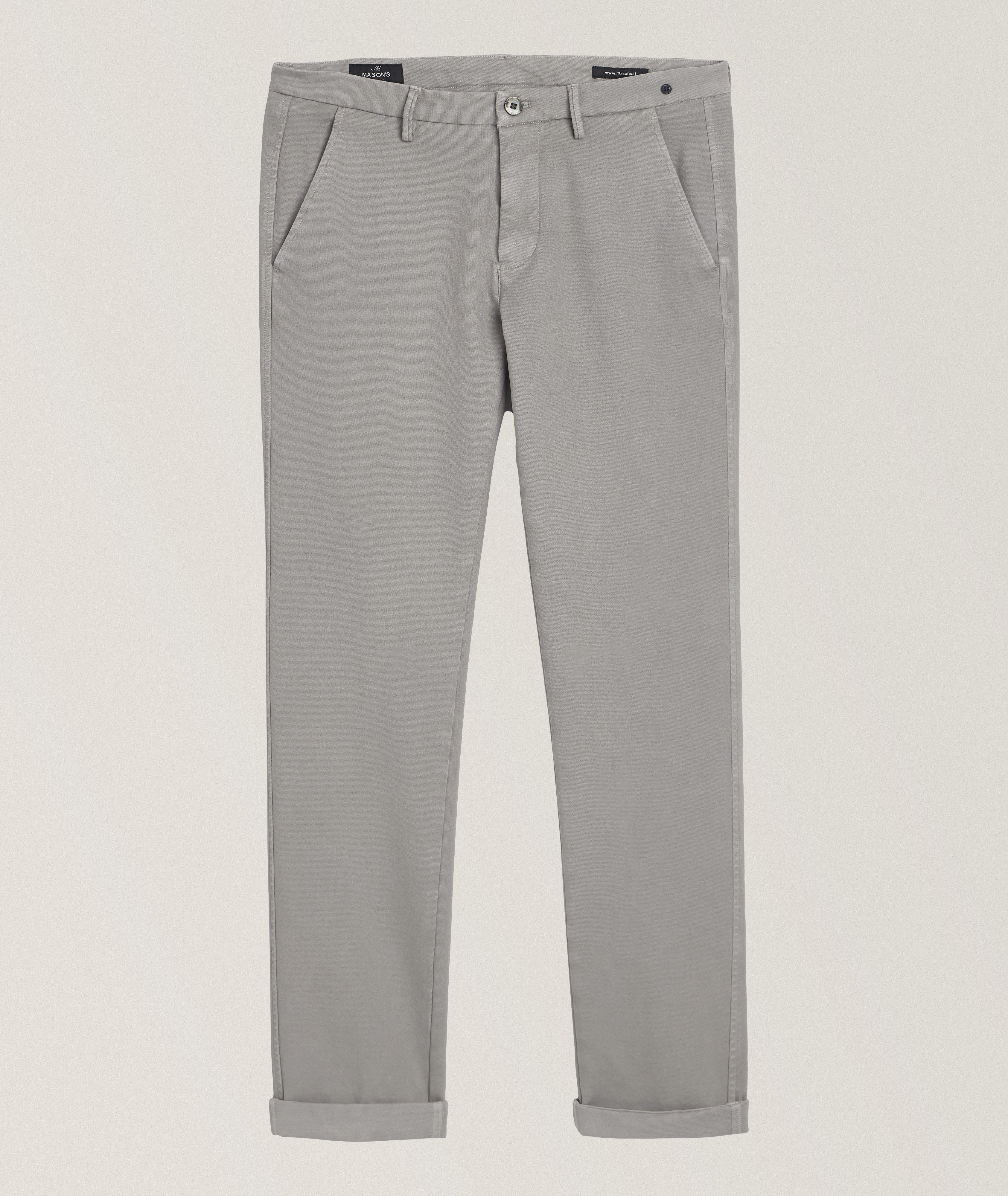 Torino Jersey Stretch-Cotton Pants image 0