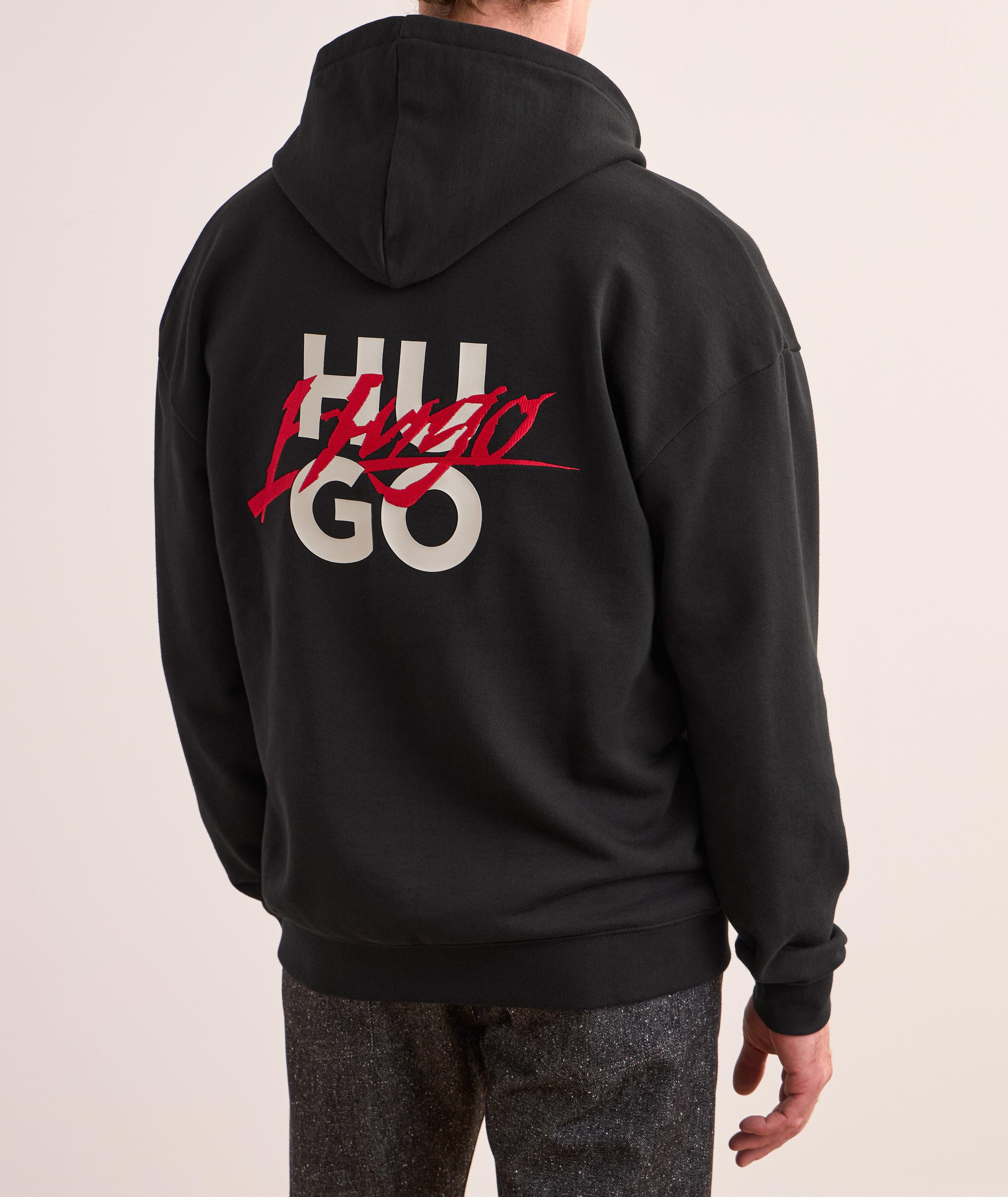 Cotton Logo Hooded Sweater image 2