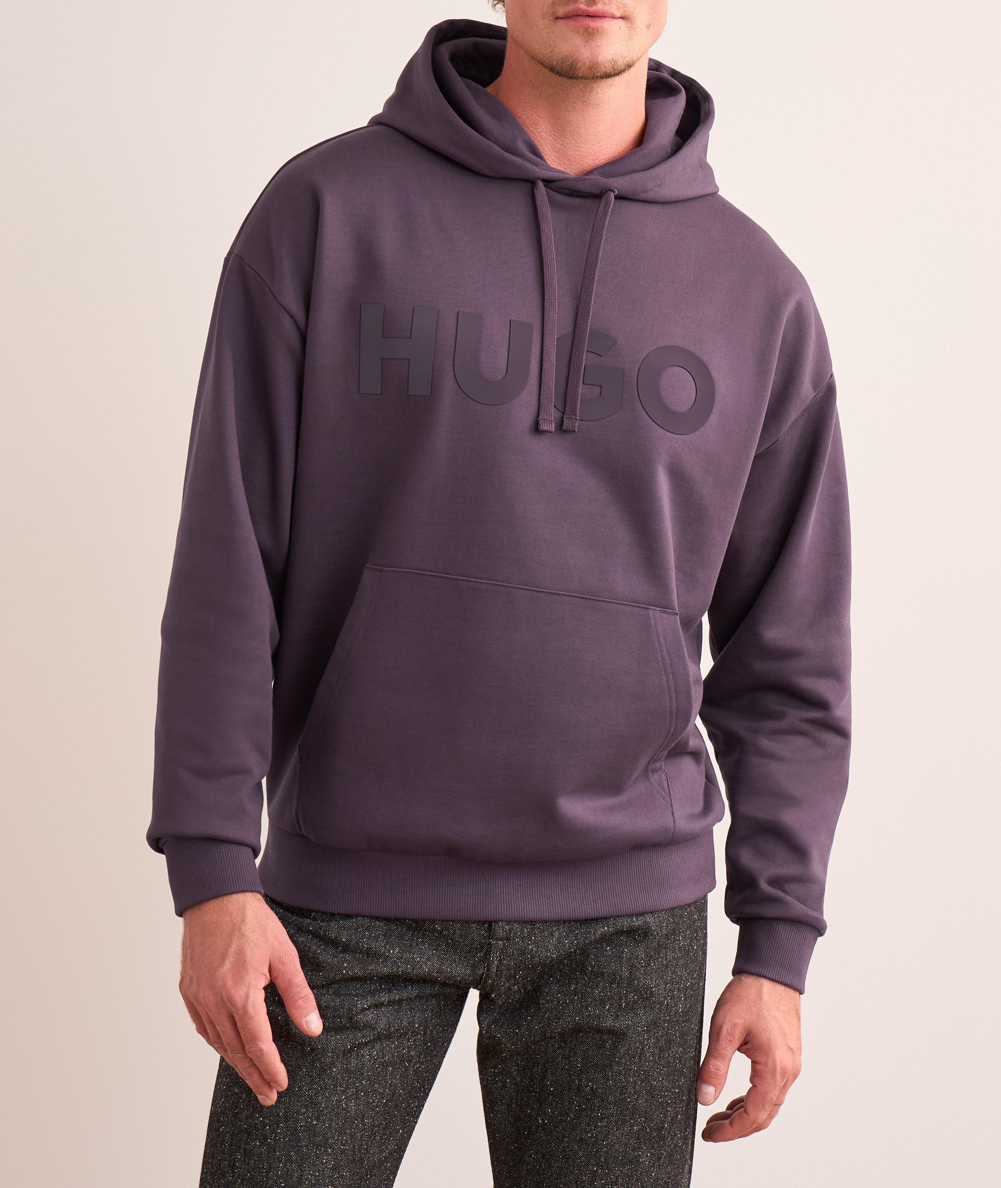 Cotton Logo Hooded Sweater image 1