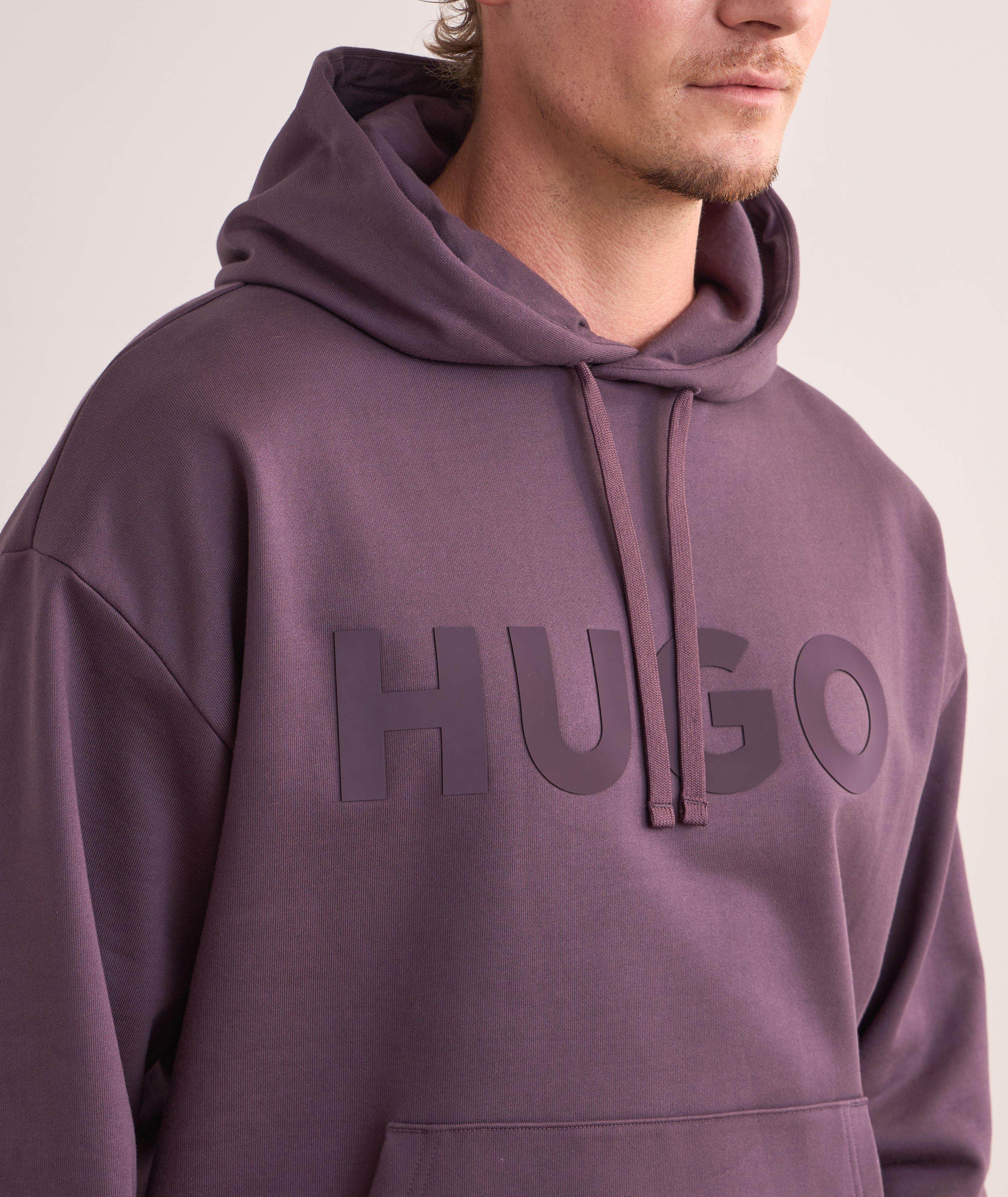 Cotton Logo Hooded Sweater image 3