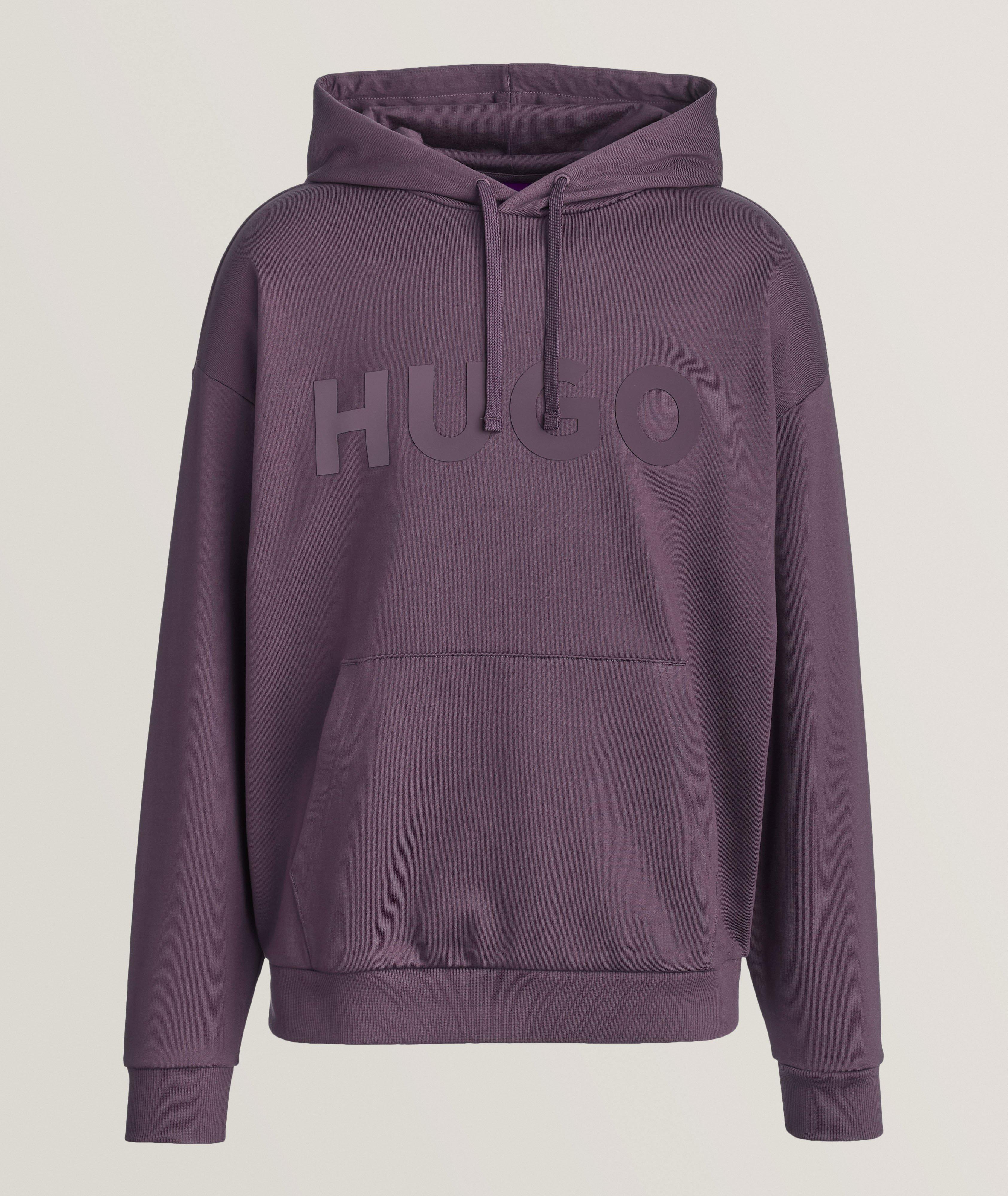 Cotton Logo Hooded Sweater image 0