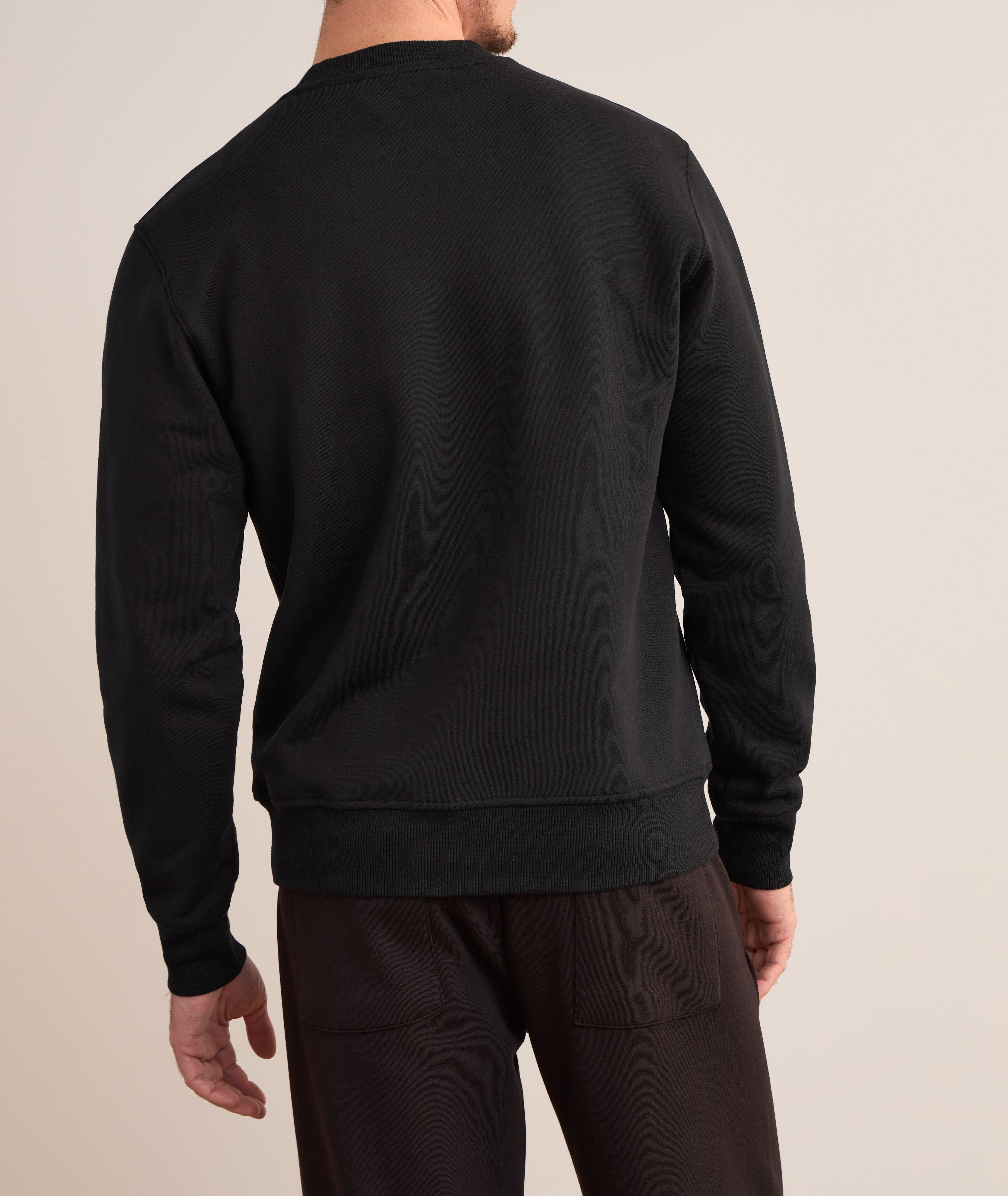 Pull à motif baroque et logo image 2