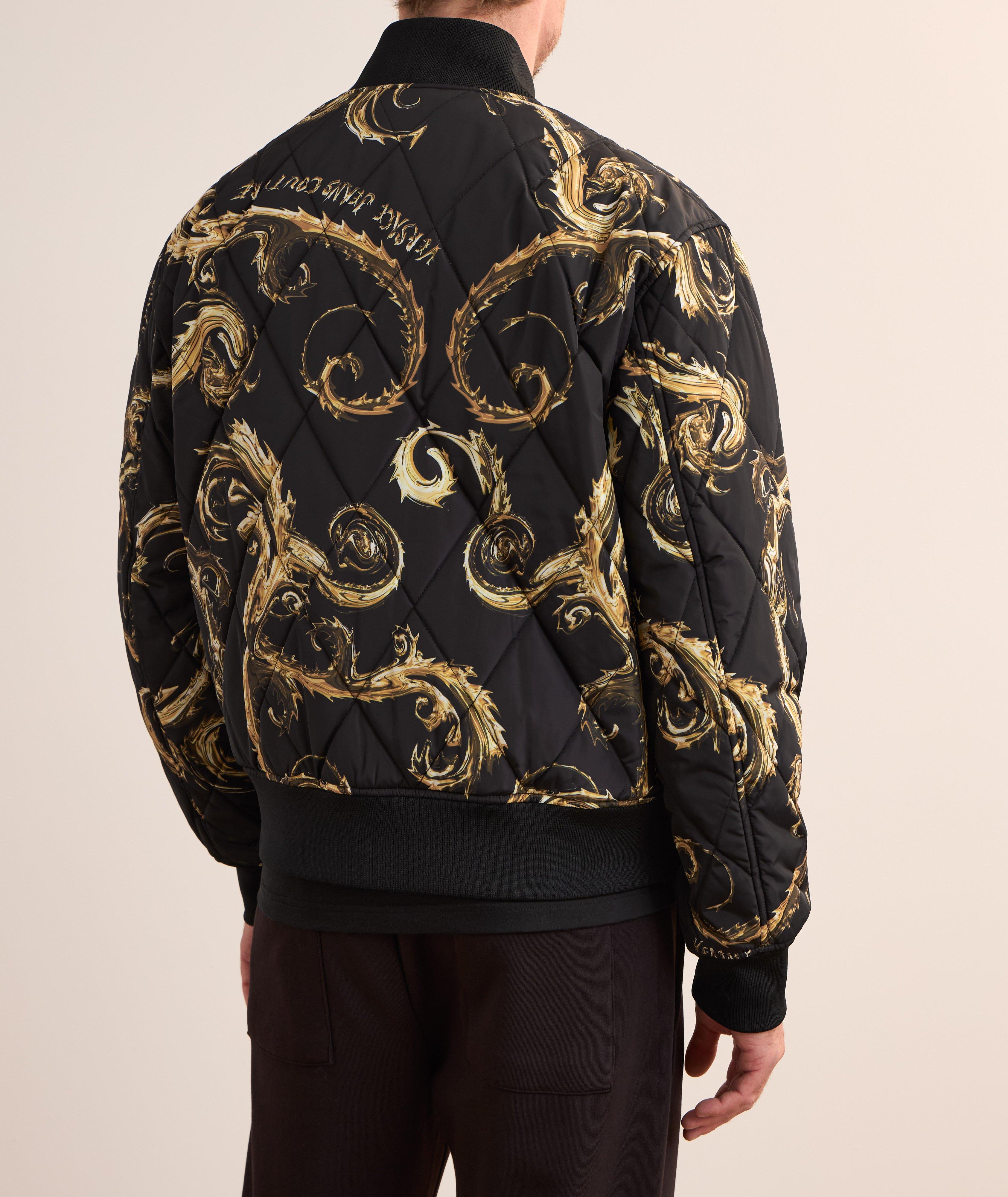 Reversible Baroque Quilted Bomber image 2