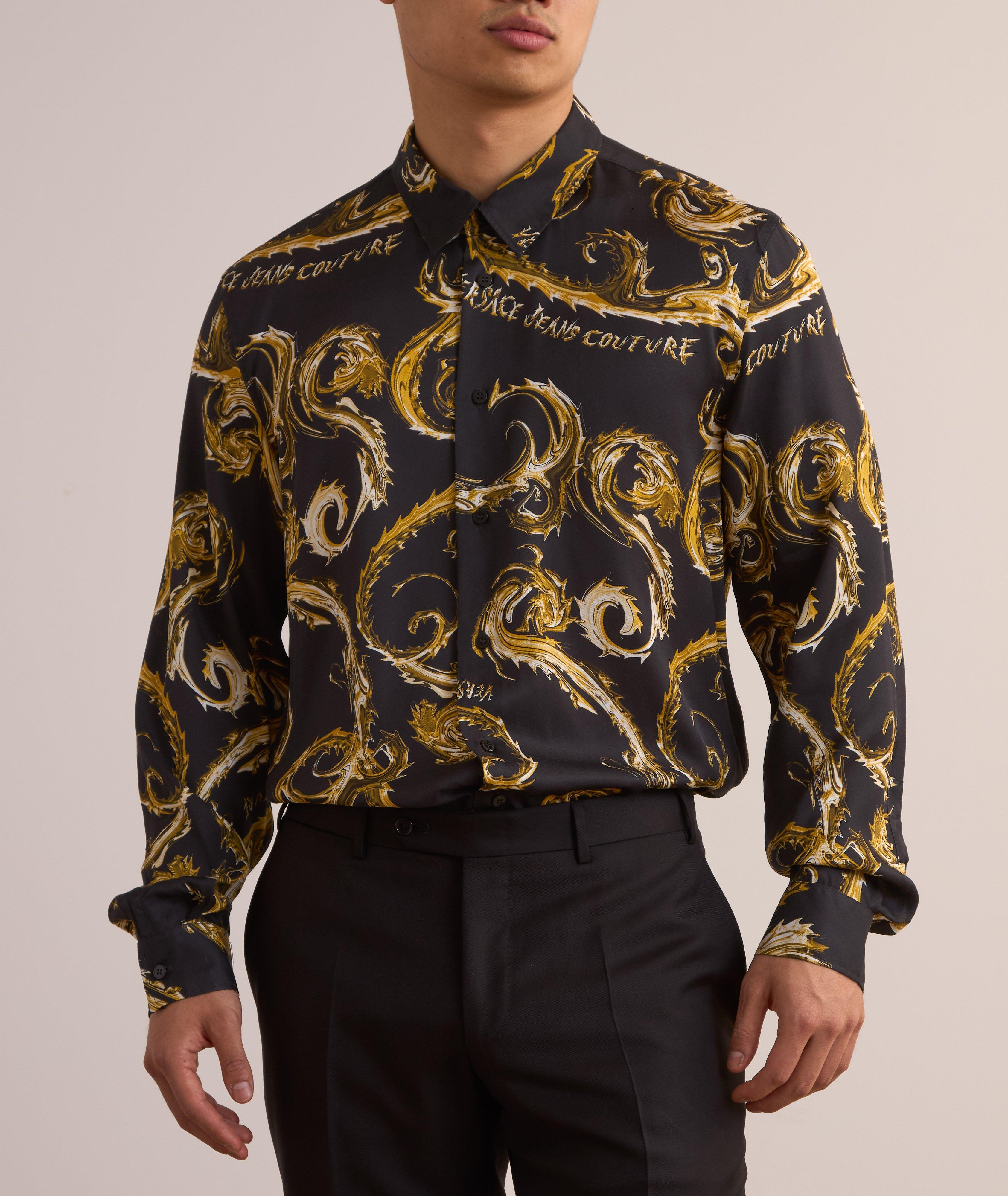 Allover Baroque Print Shirt image 1