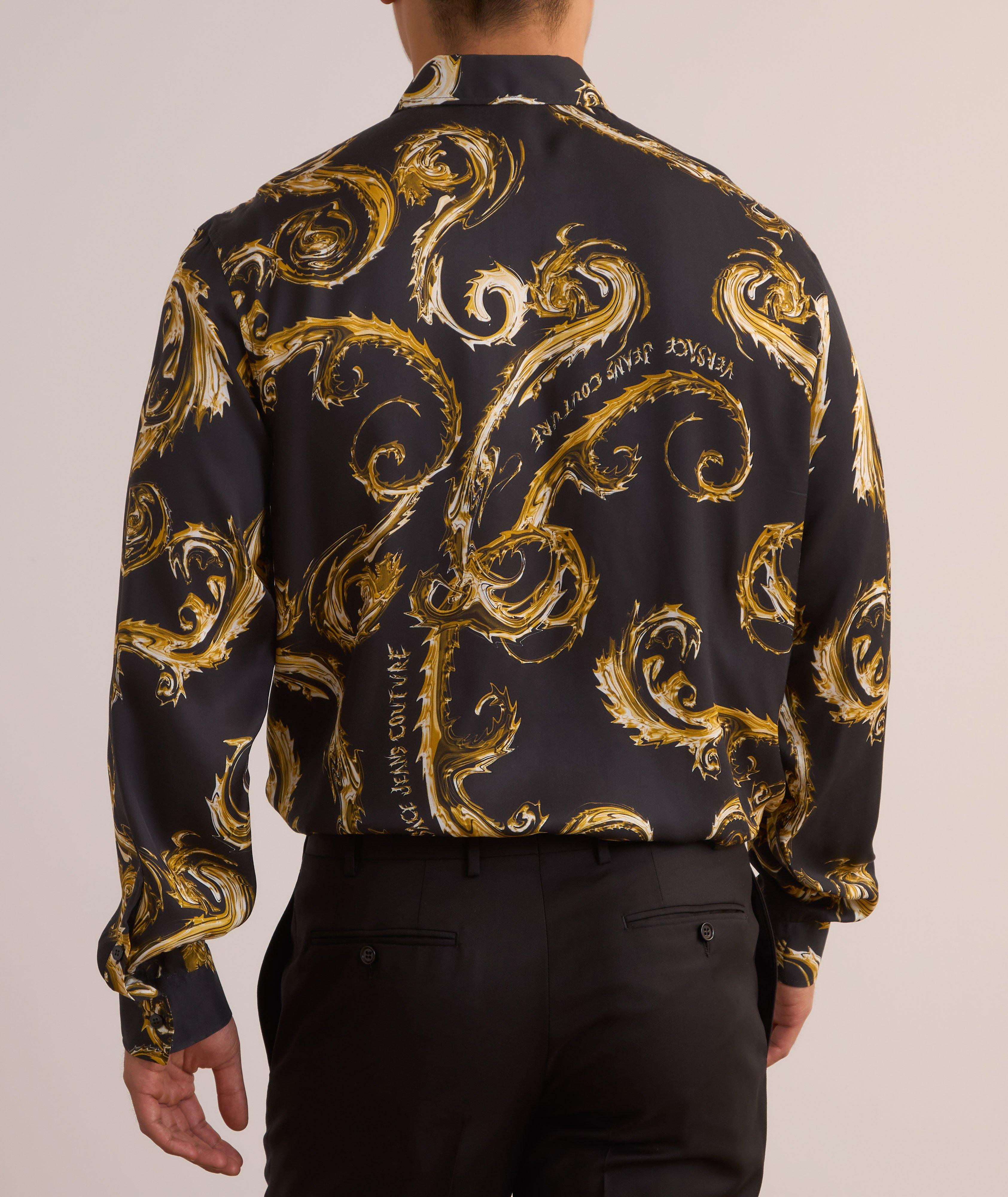 Allover Baroque Print Shirt image 2