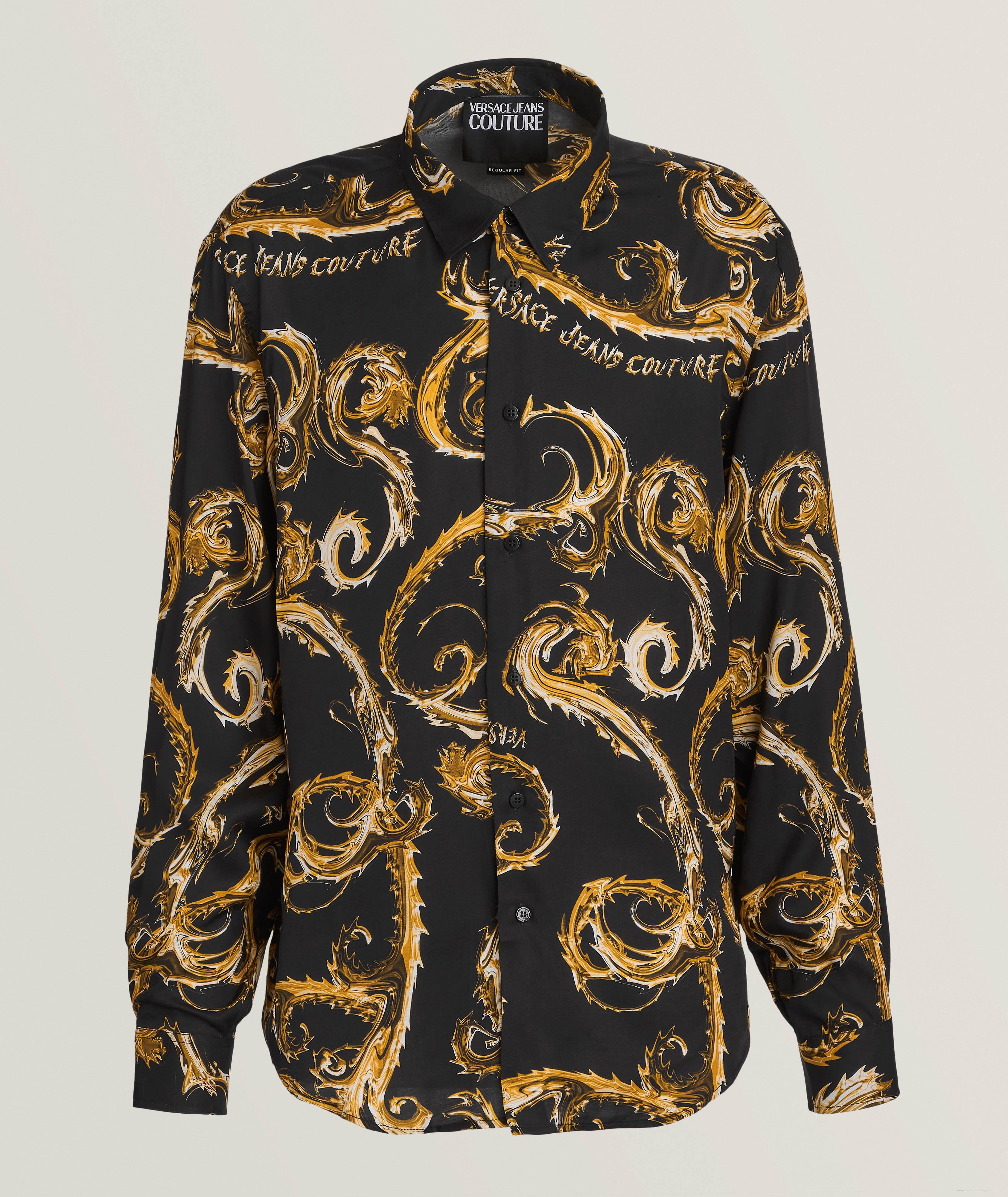 Allover Baroque Print Shirt image 0