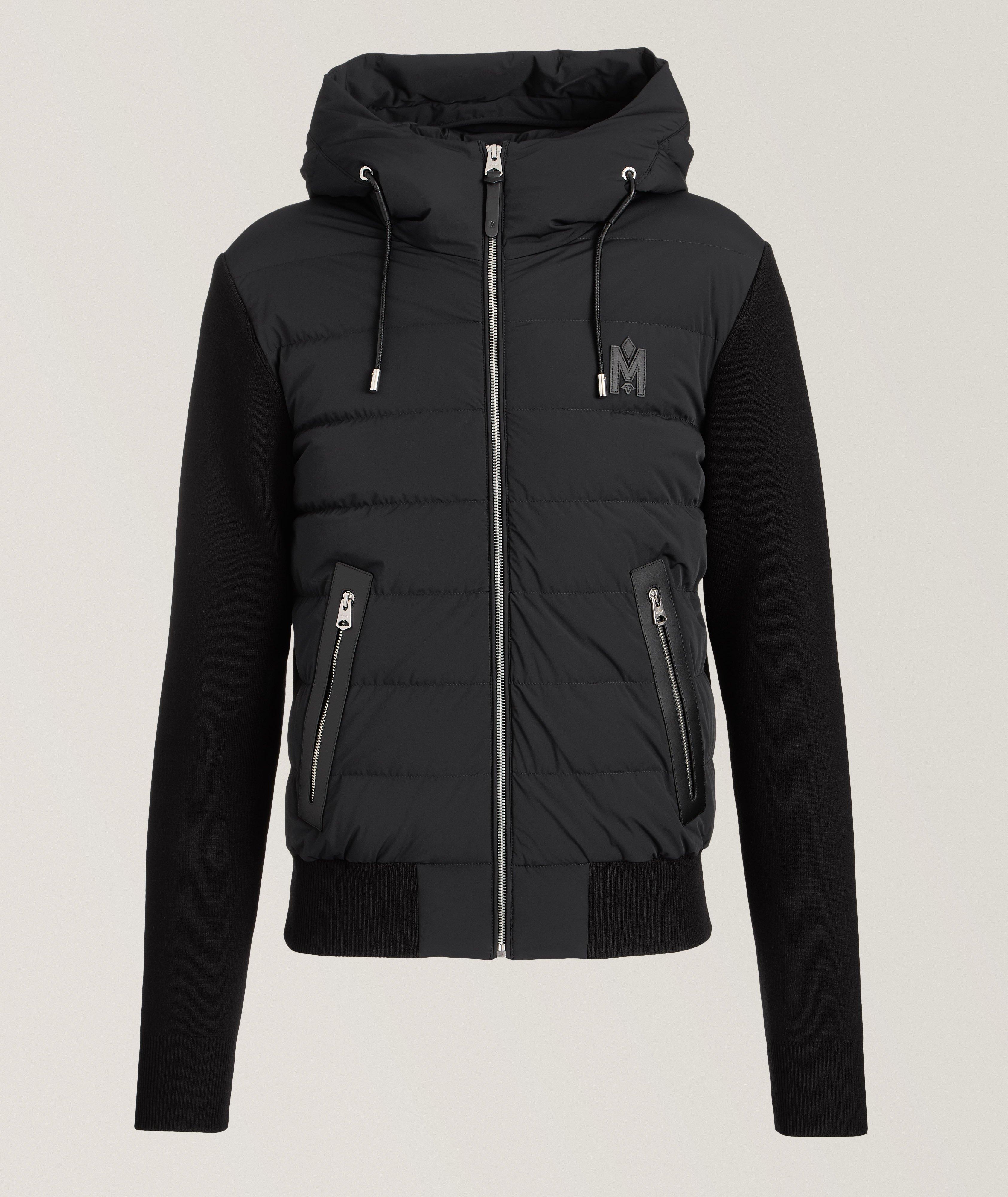 Andrew Hybrid Down Hooded Jacket image 0