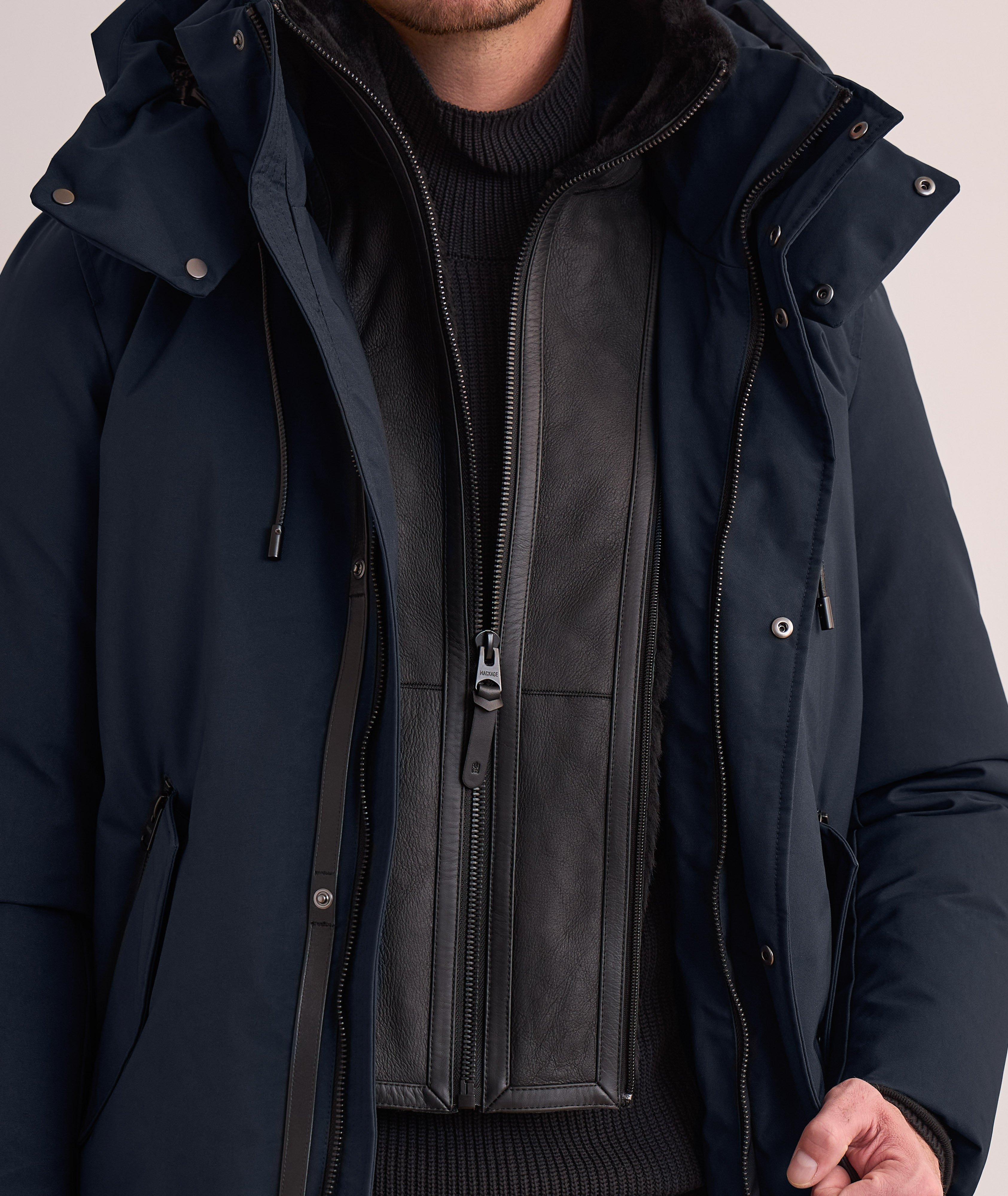 Manteau de duvet Sullivan à détail en mouton retourné image 3