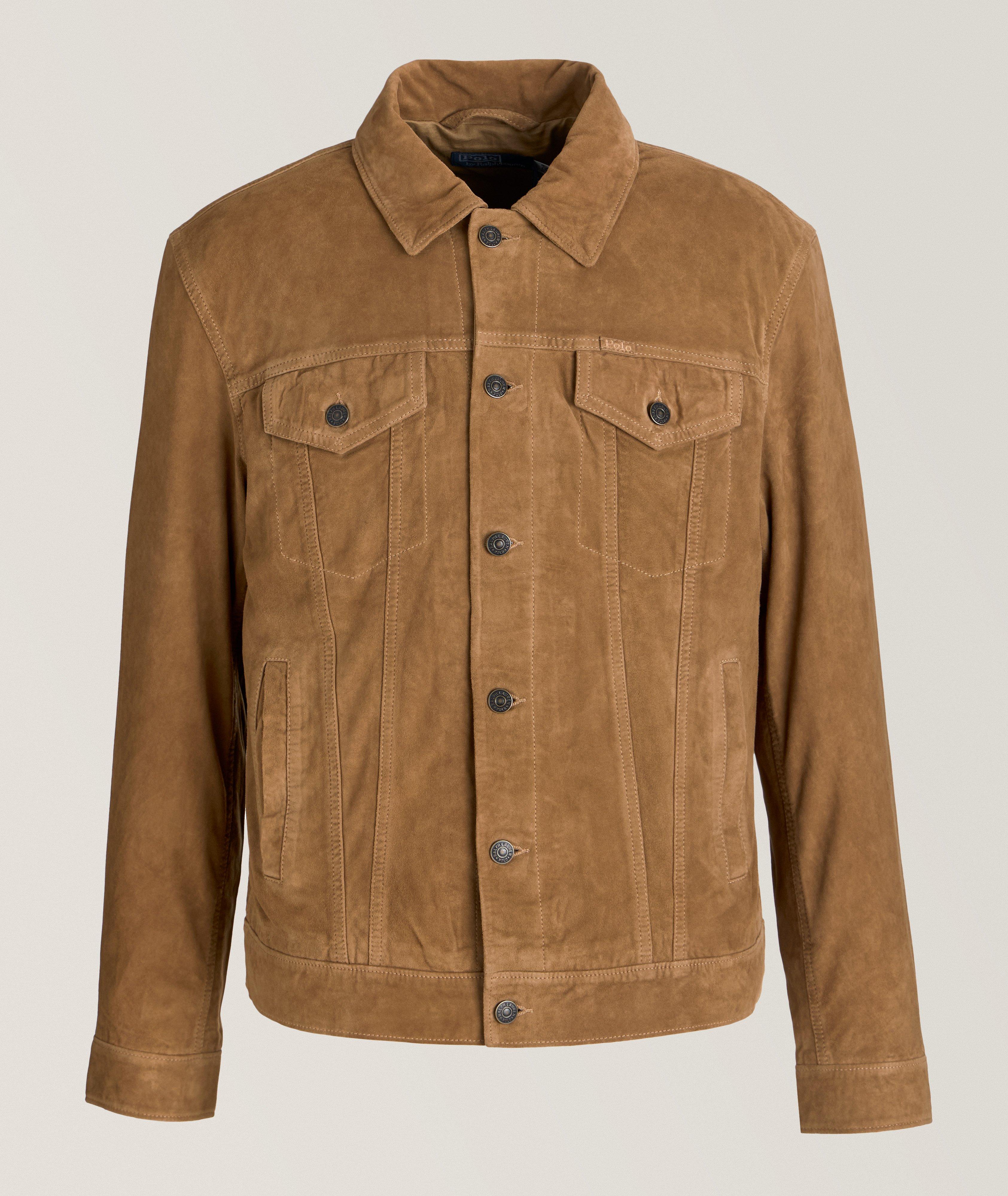 Goat Suede Tracker Jacket image 0