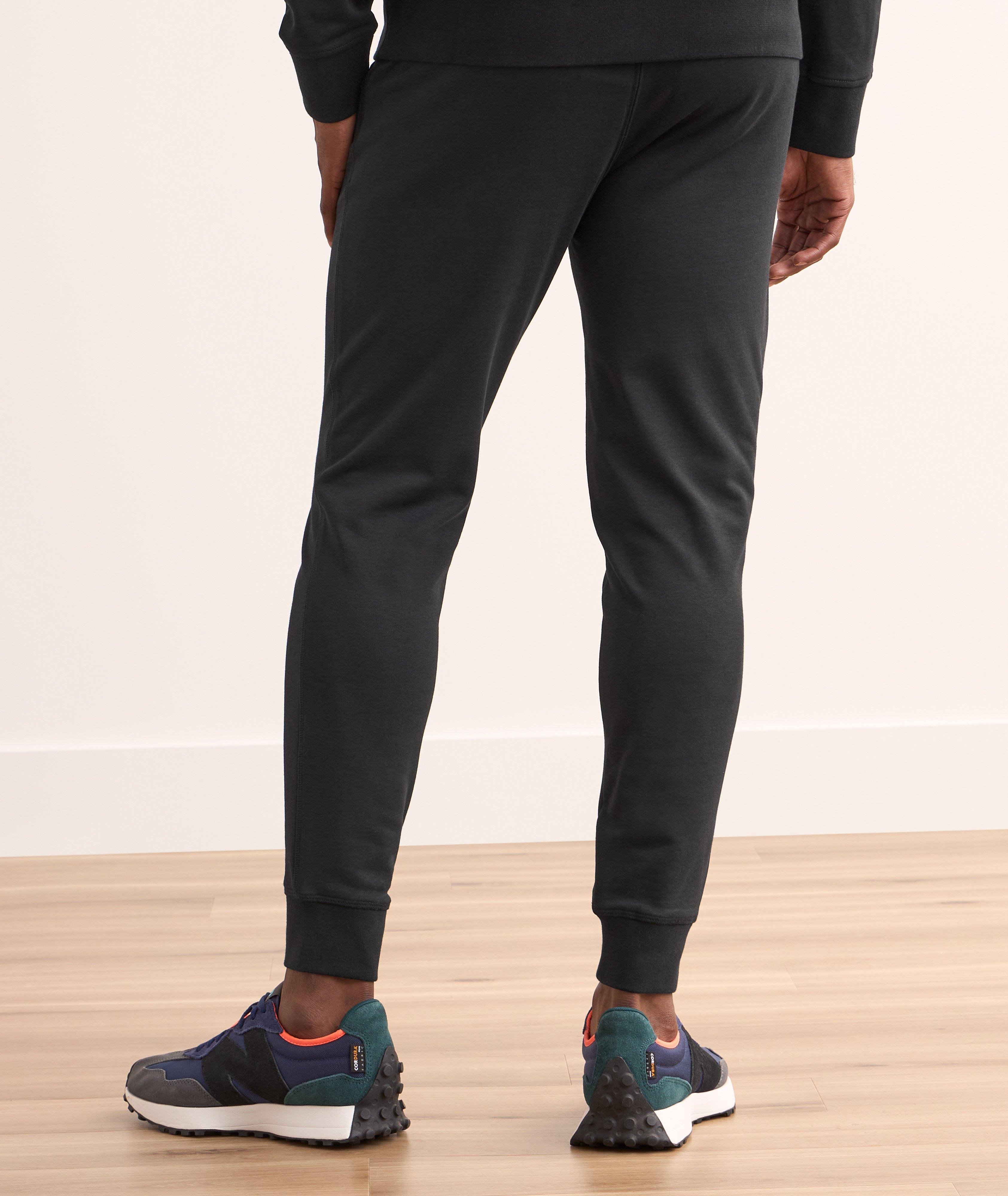 Pantalon sport avec logo brodé image 2