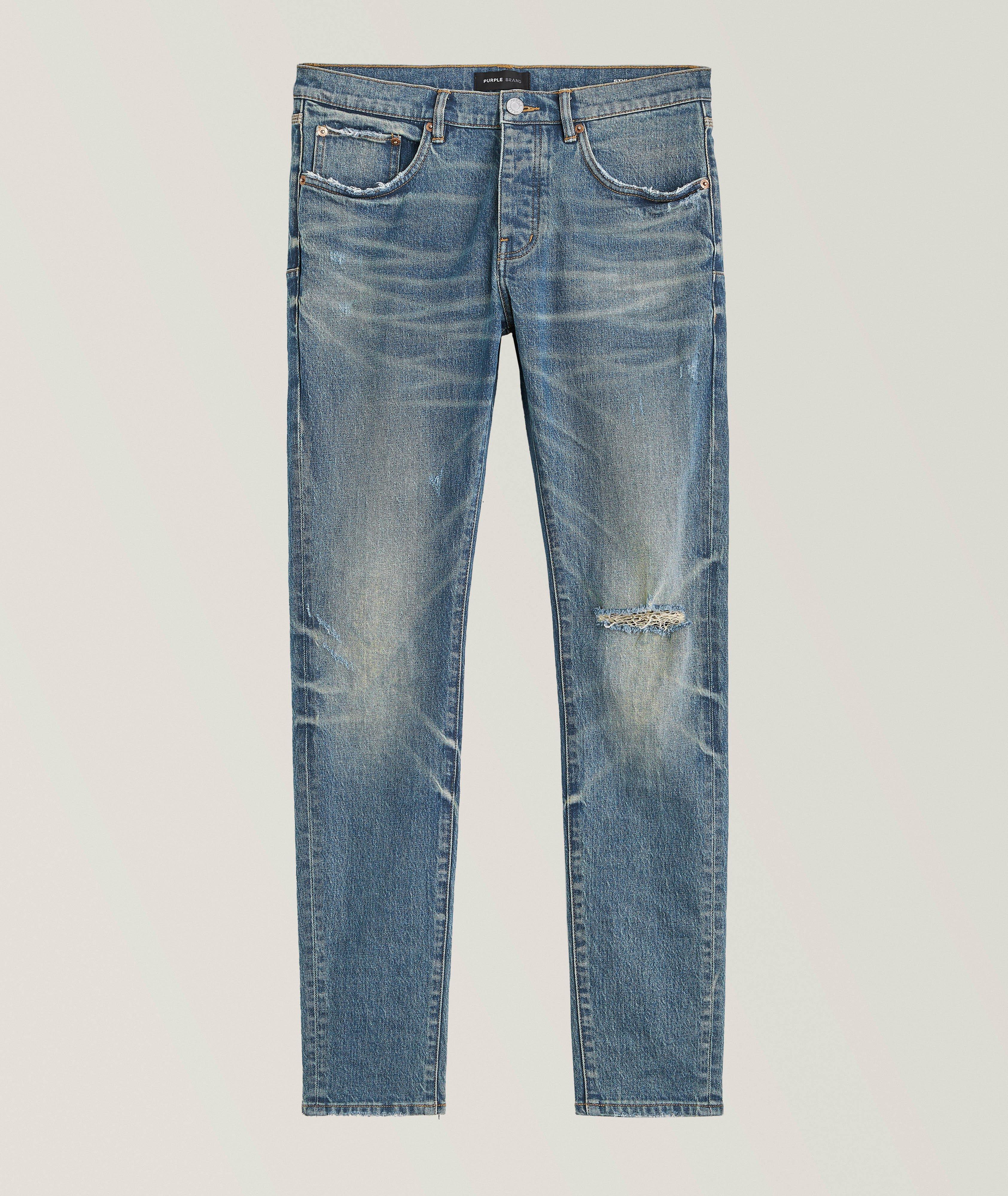 P001 Vintage Knee Blowout Jeans