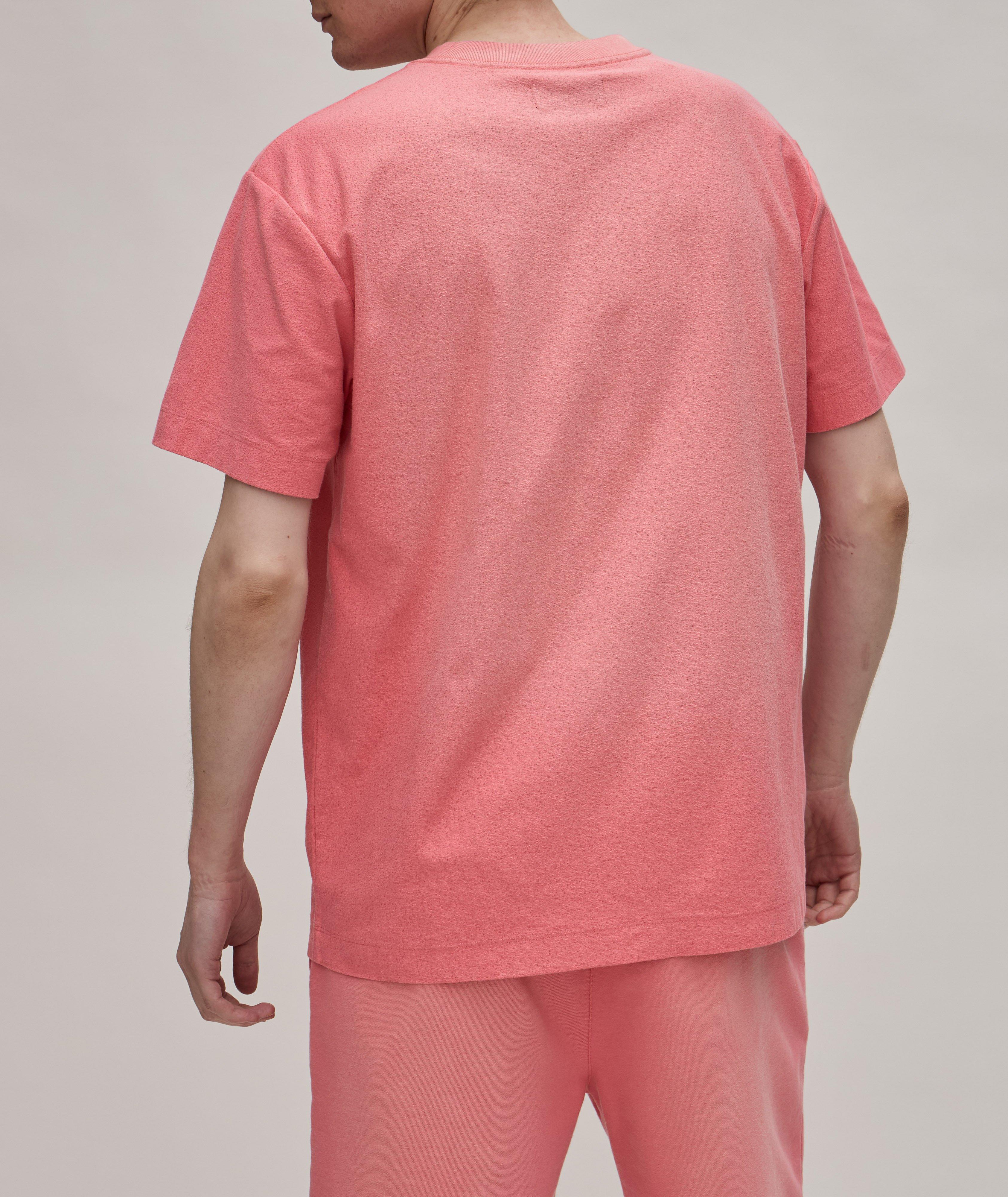 Textured Wordmark Cotton T-Shirt  image 2